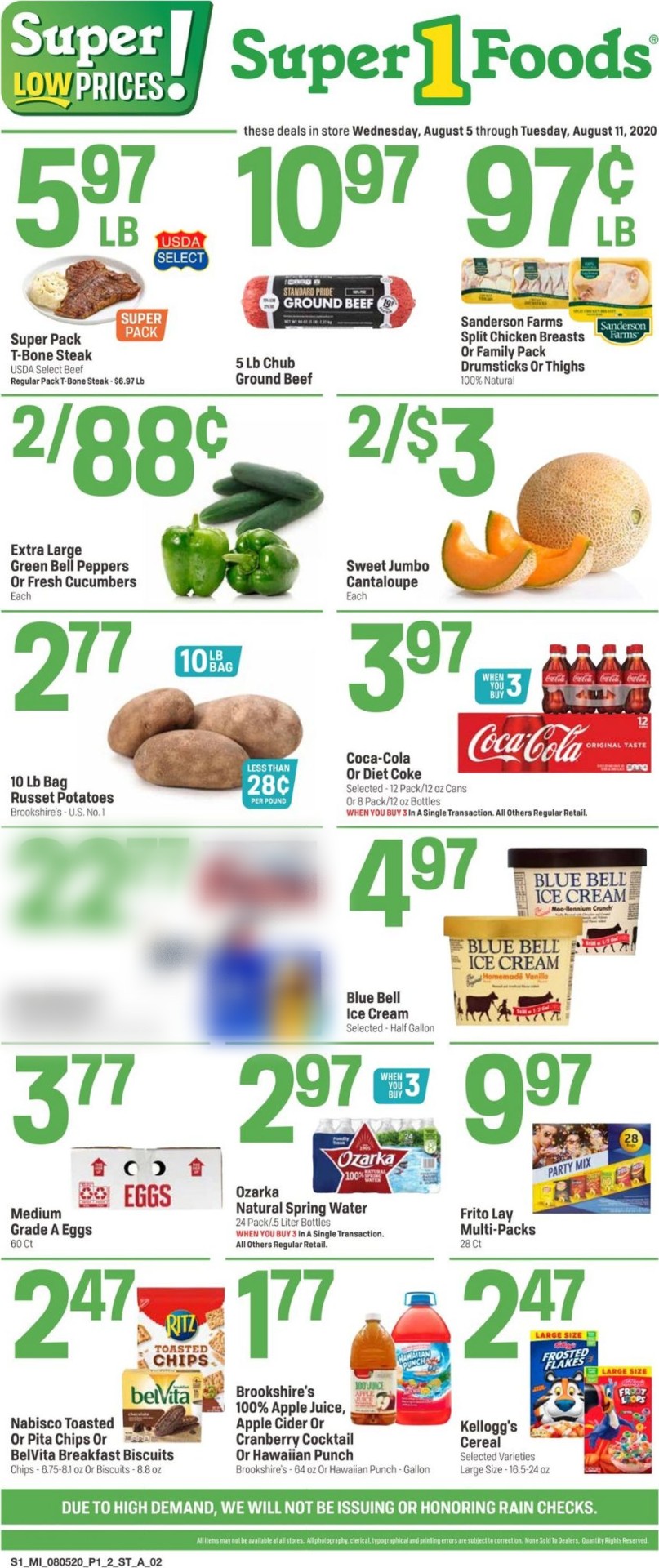 Catalogue Super 1 Foods from 08/05/2020