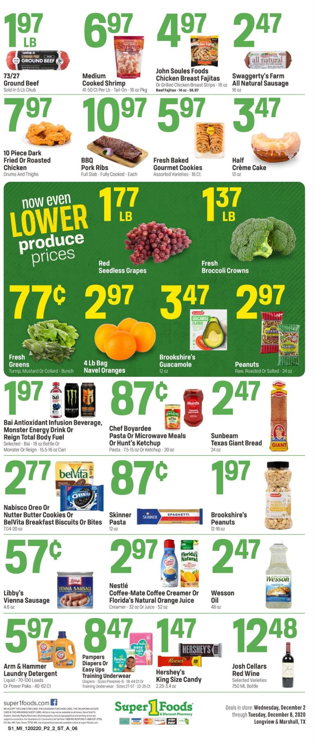 Catalogue Super 1 Foods from 12/02/2020