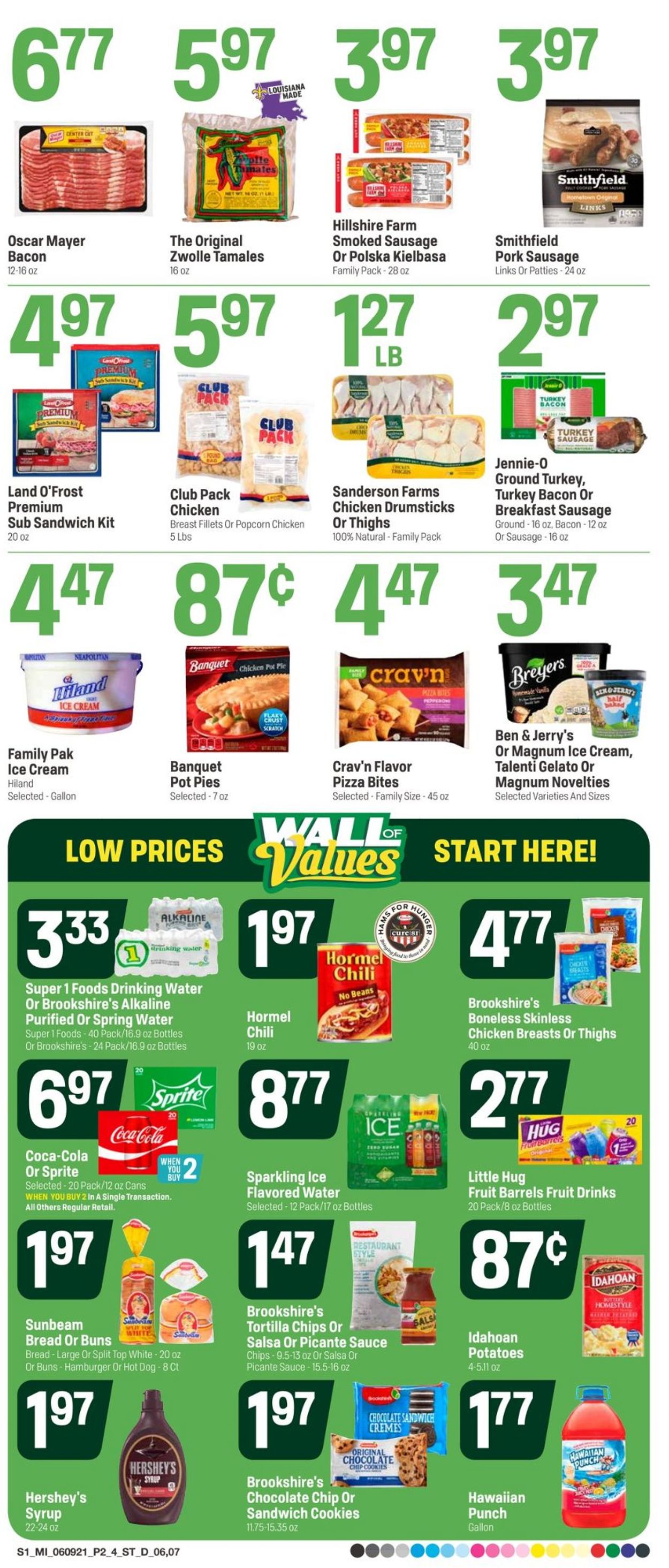 Catalogue Super 1 Foods from 06/09/2021