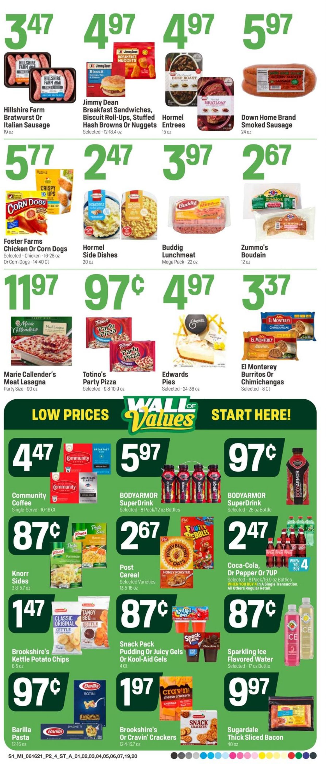 Catalogue Super 1 Foods from 06/16/2021