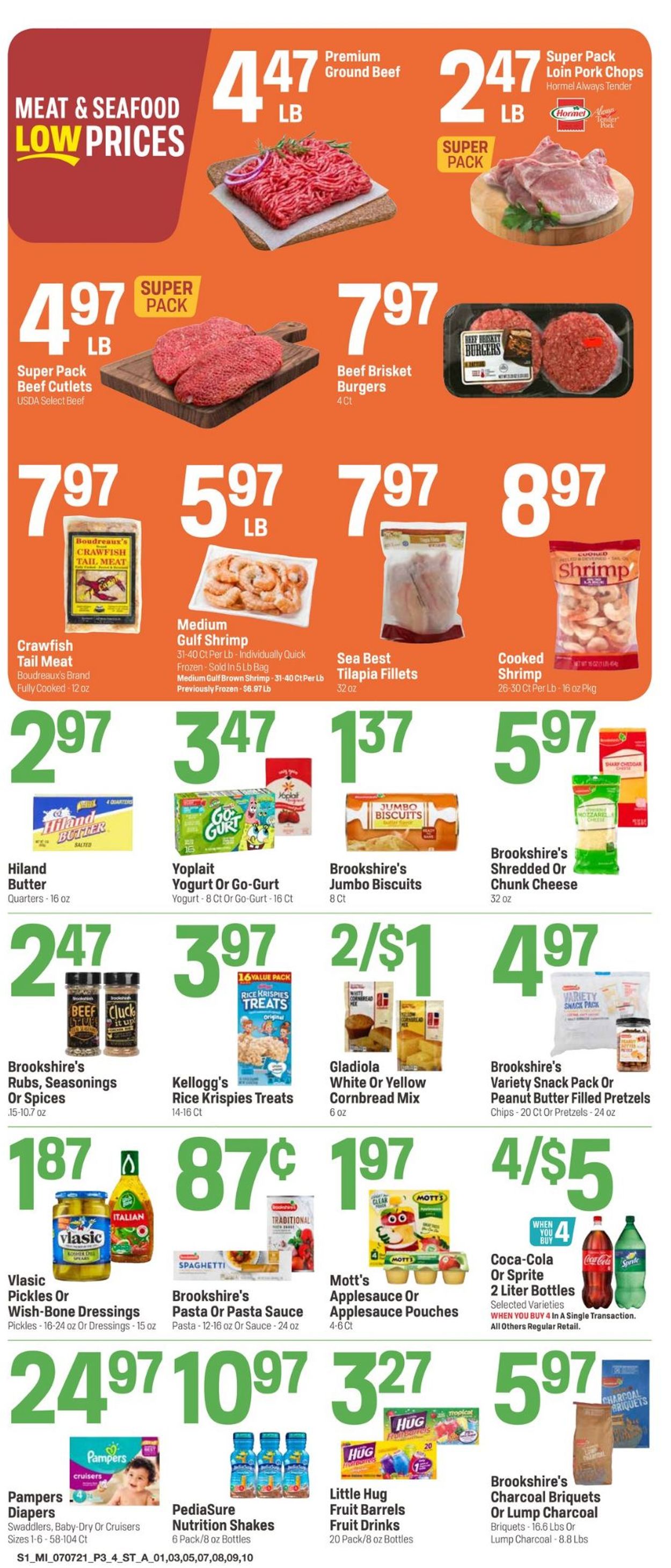 Catalogue Super 1 Foods from 07/07/2021