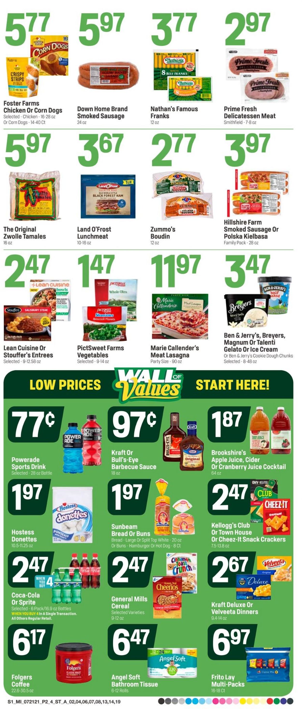 Catalogue Super 1 Foods from 07/21/2021