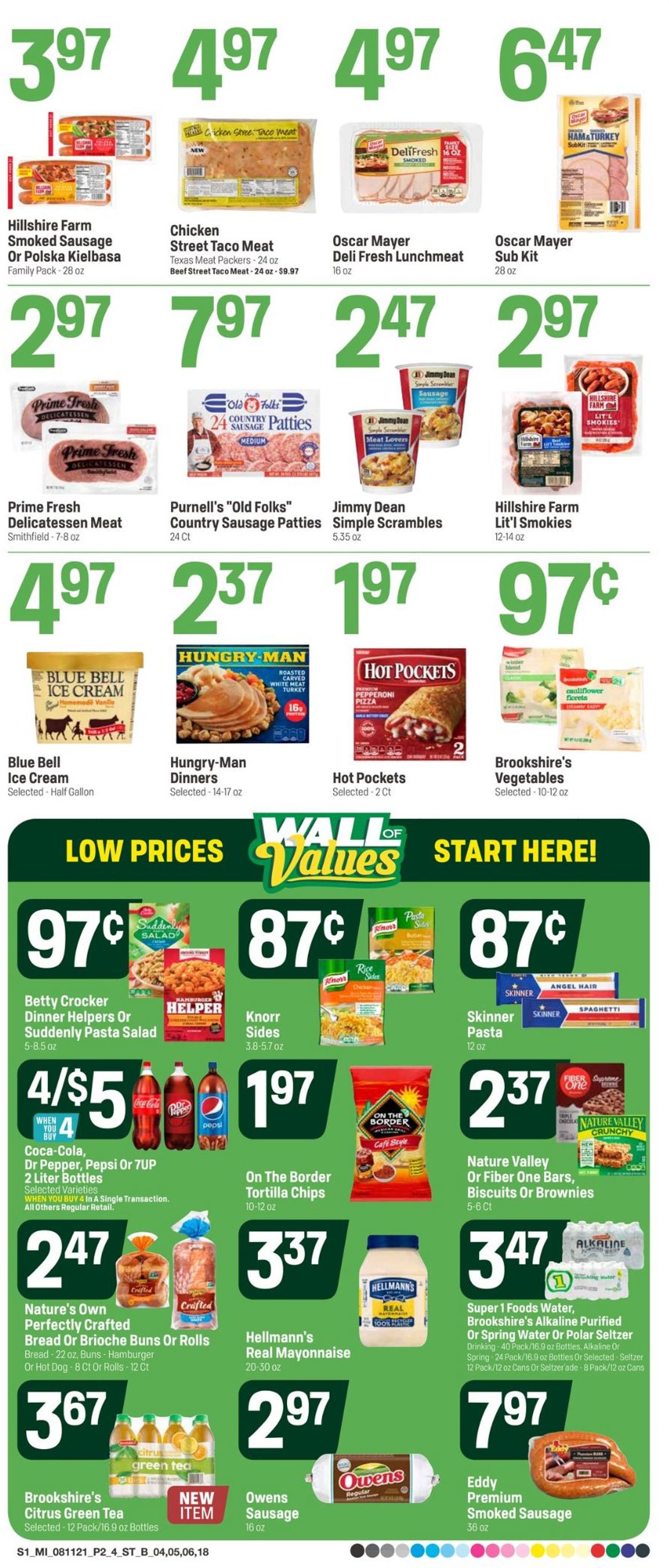 Catalogue Super 1 Foods from 08/11/2021