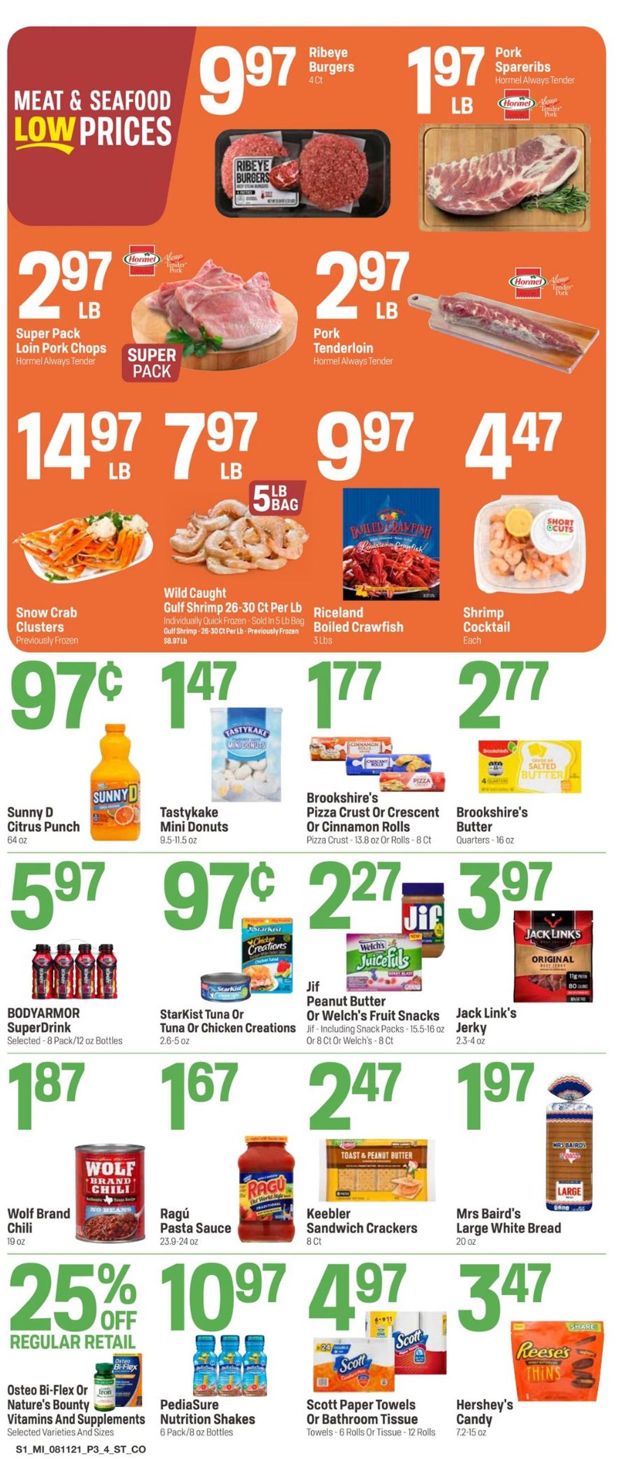 Catalogue Super 1 Foods from 08/11/2021