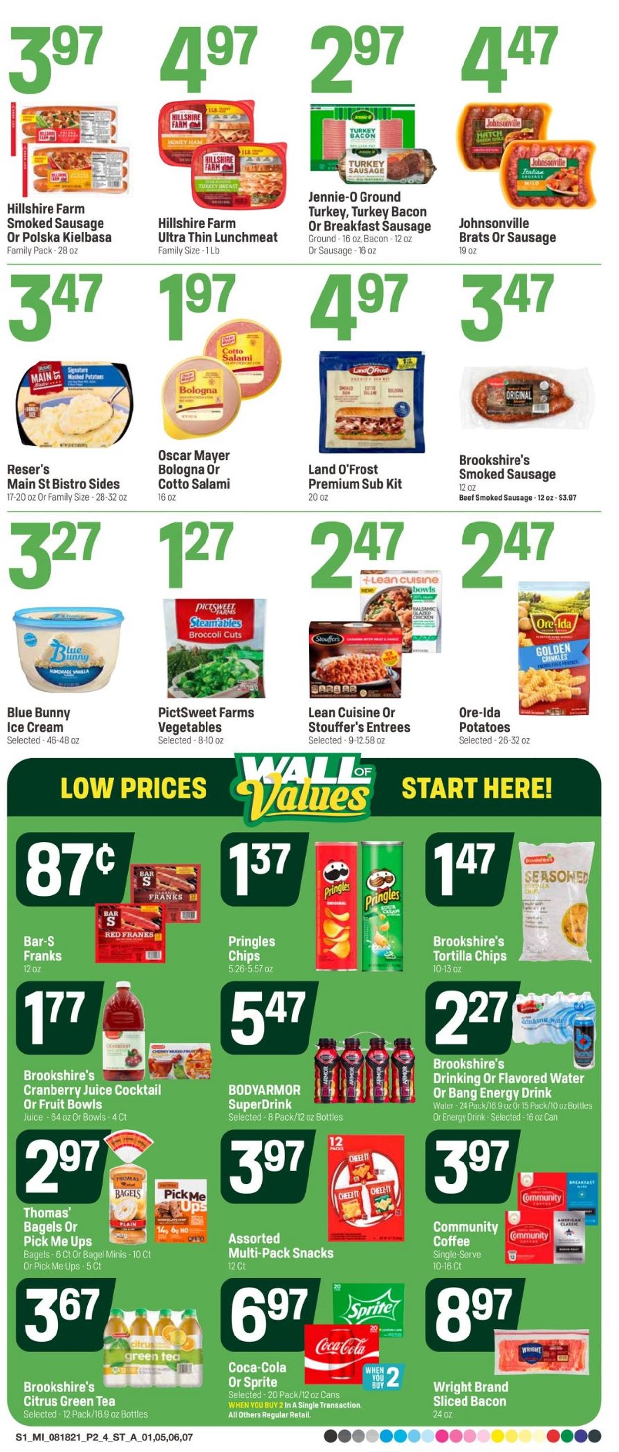 Catalogue Super 1 Foods from 08/18/2021