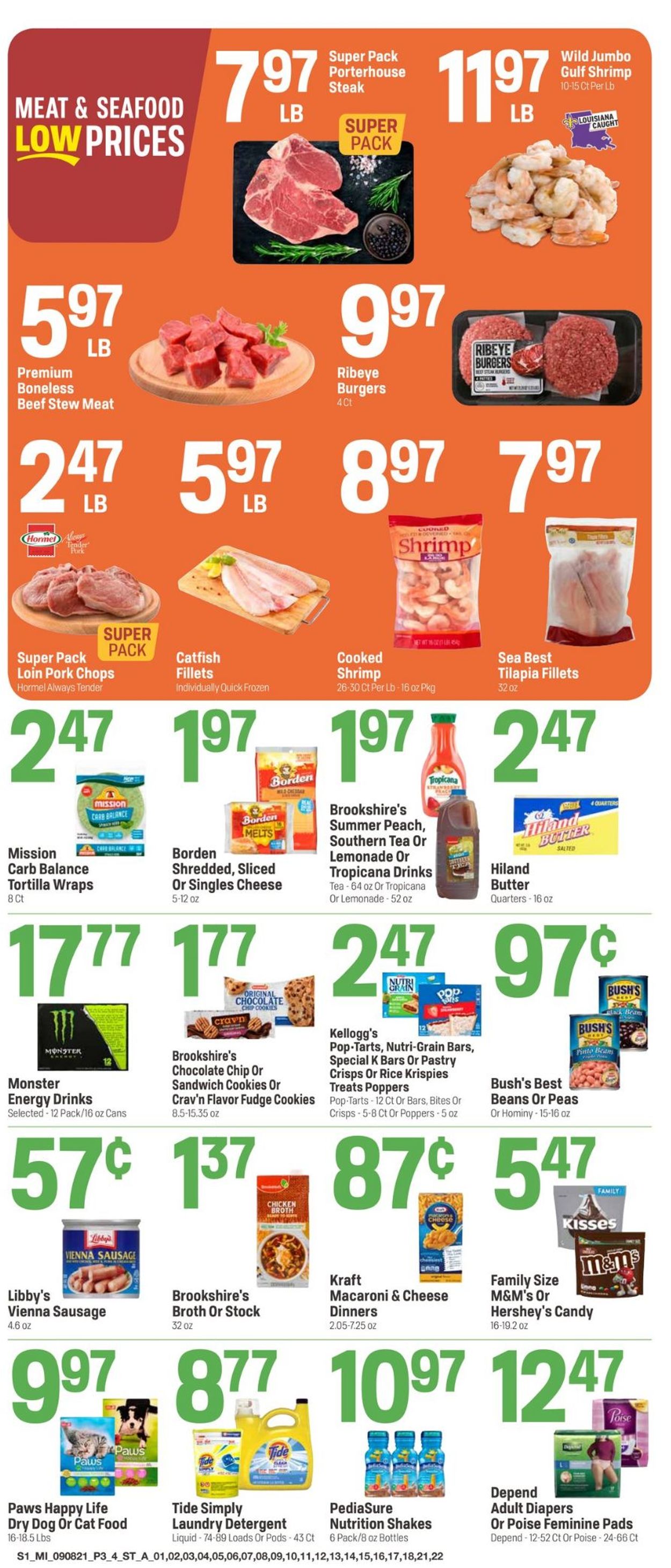 Catalogue Super 1 Foods from 09/08/2021