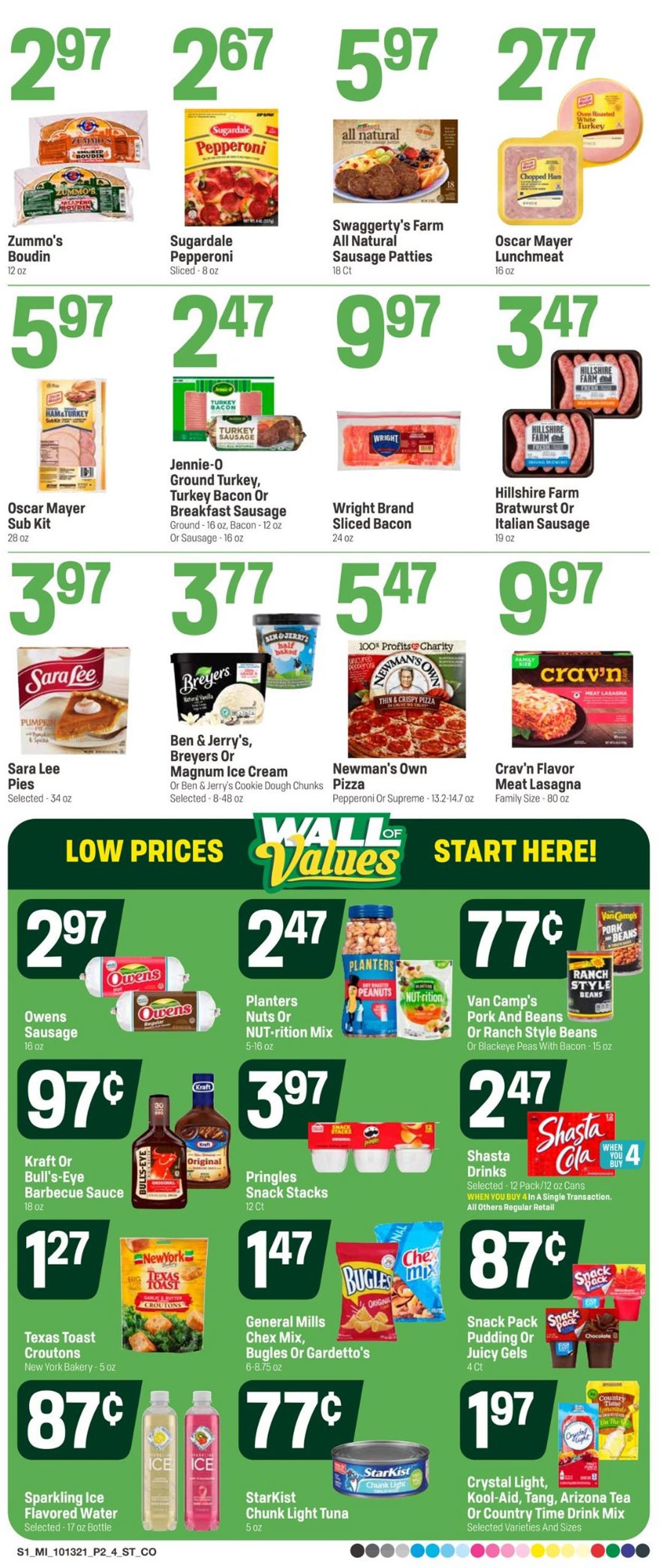 Catalogue Super 1 Foods from 10/13/2021