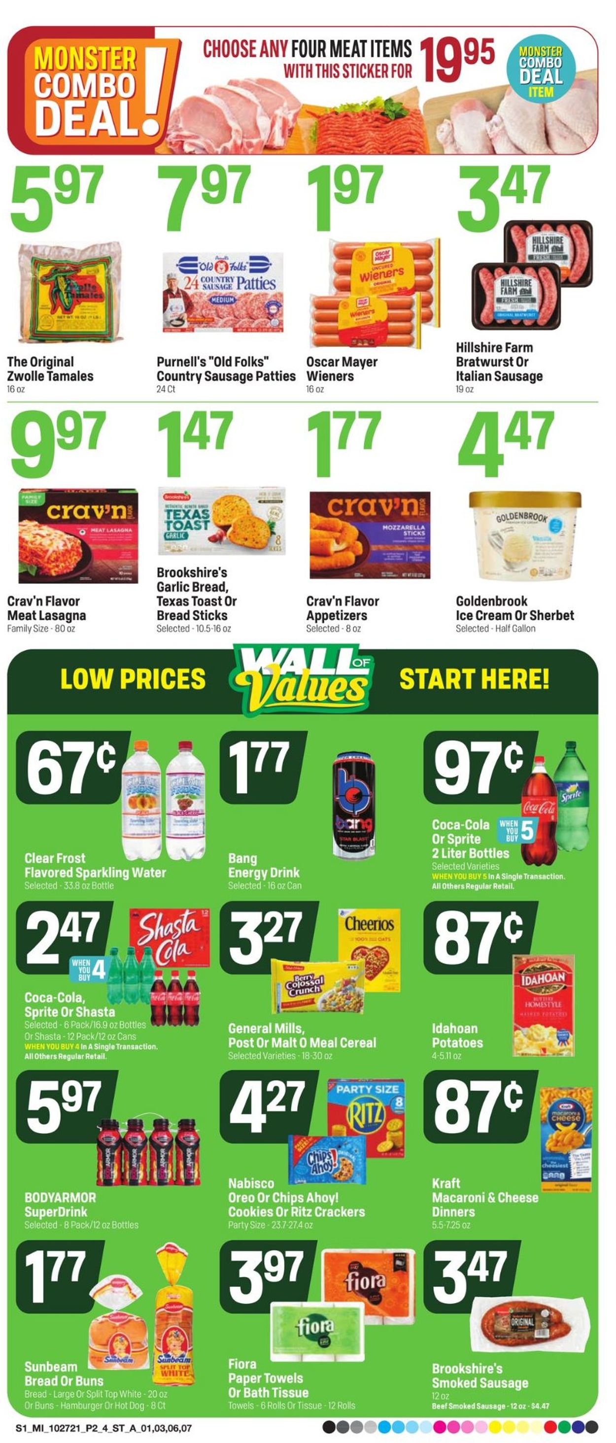 Catalogue Super 1 Foods from 10/27/2021