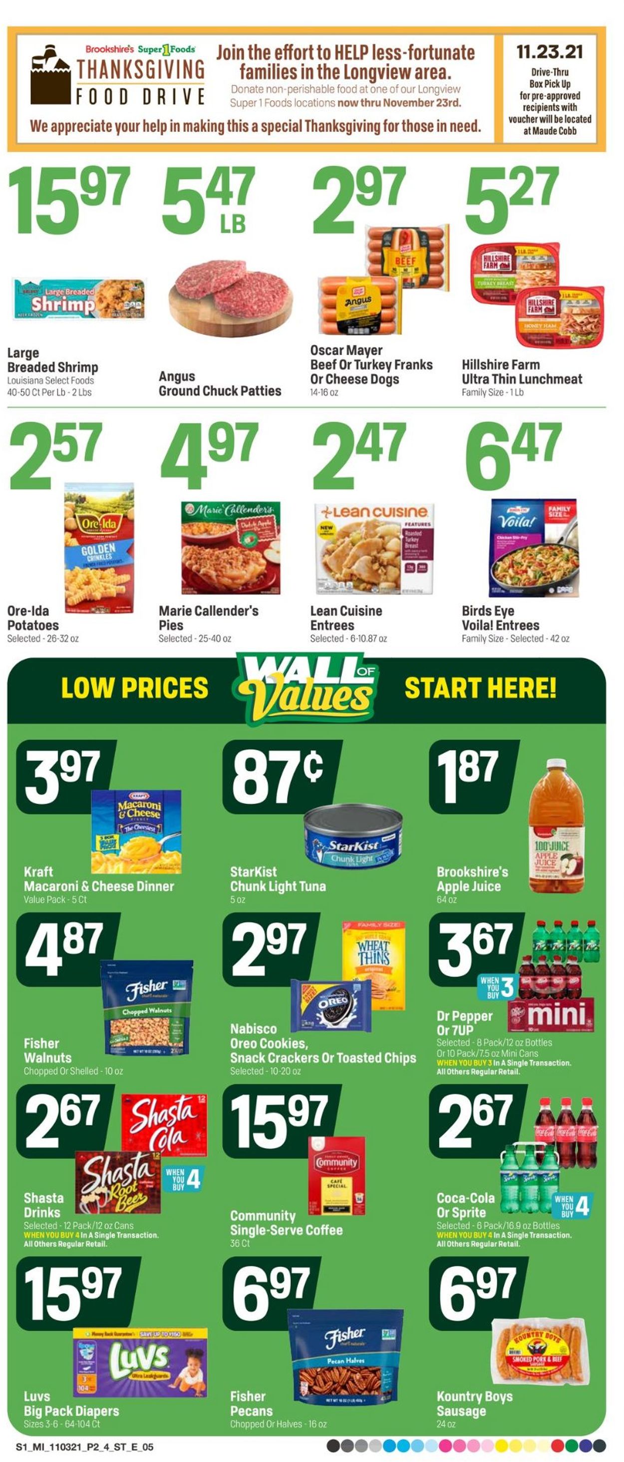 Catalogue Super 1 Foods from 11/03/2021