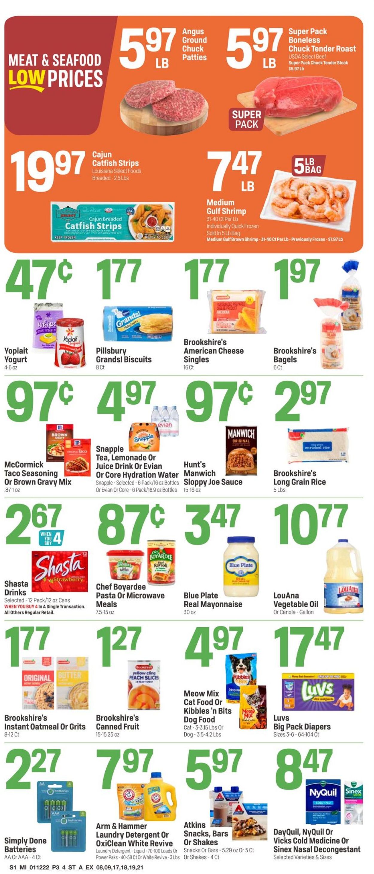 Catalogue Super 1 Foods from 01/12/2022