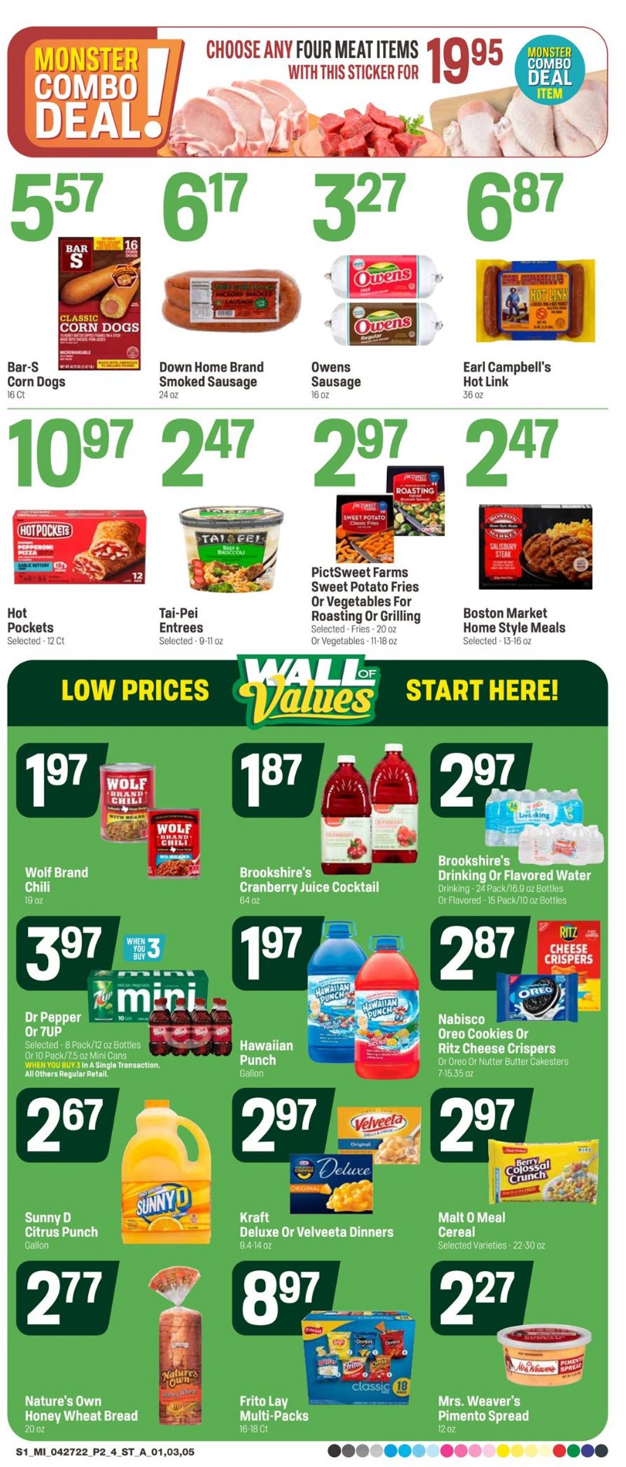 Catalogue Super 1 Foods from 04/27/2022