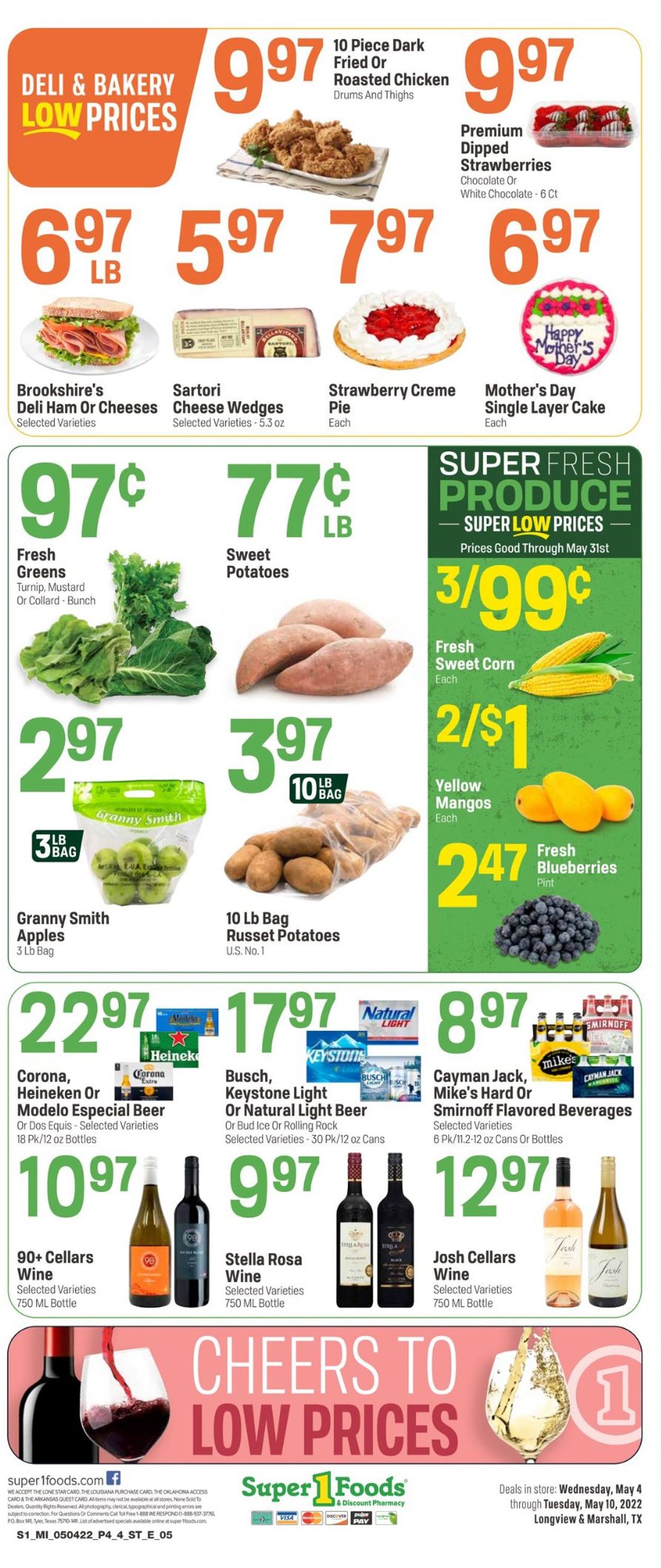 Catalogue Super 1 Foods from 05/04/2022