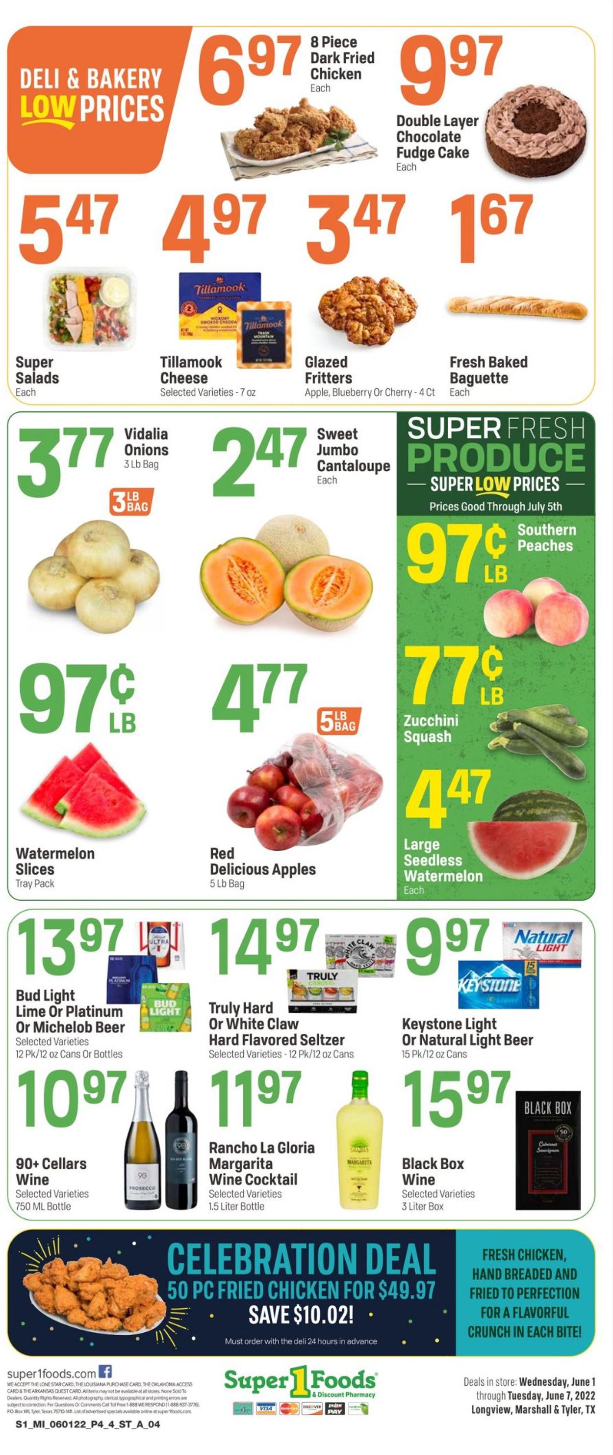 Catalogue Super 1 Foods from 06/01/2022