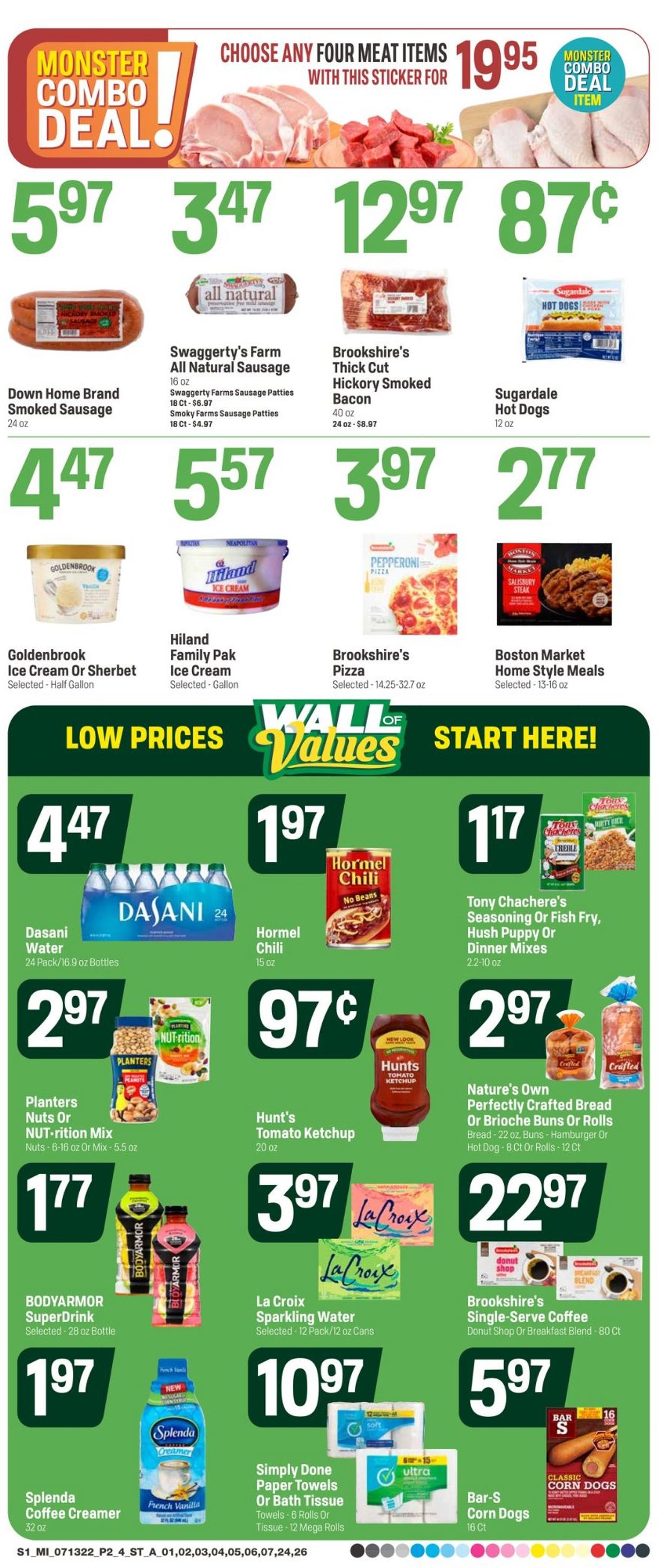 Catalogue Super 1 Foods from 07/13/2022
