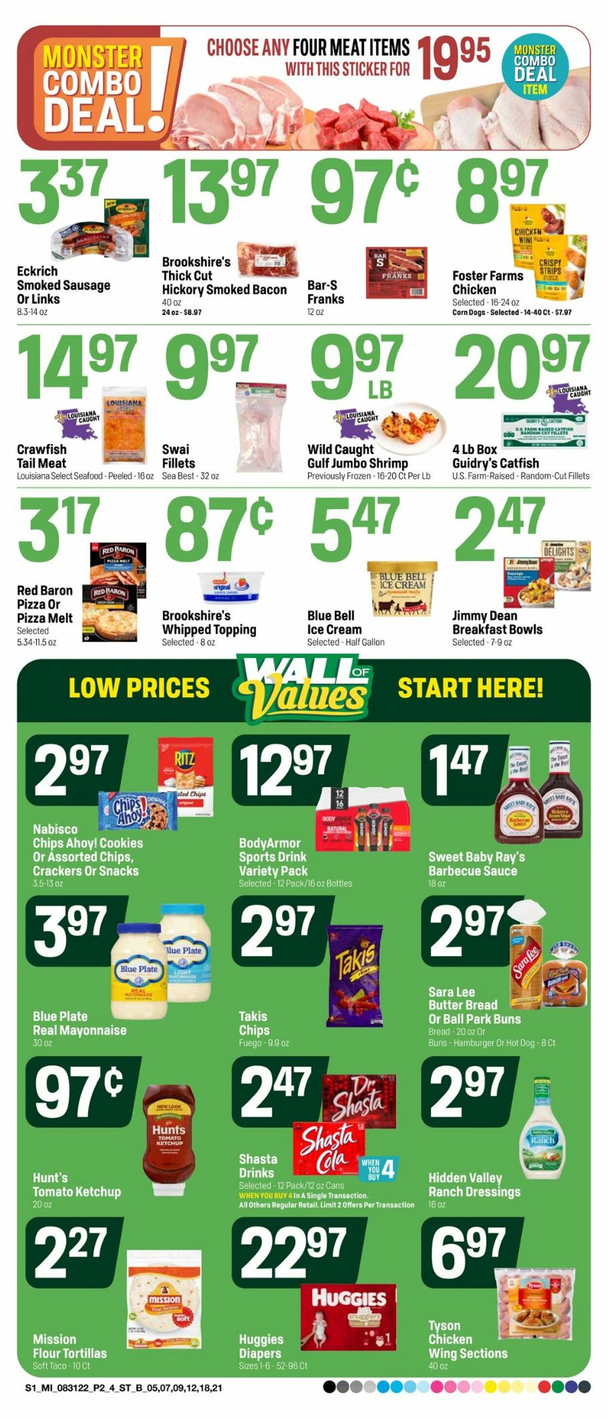Catalogue Super 1 Foods from 08/31/2022
