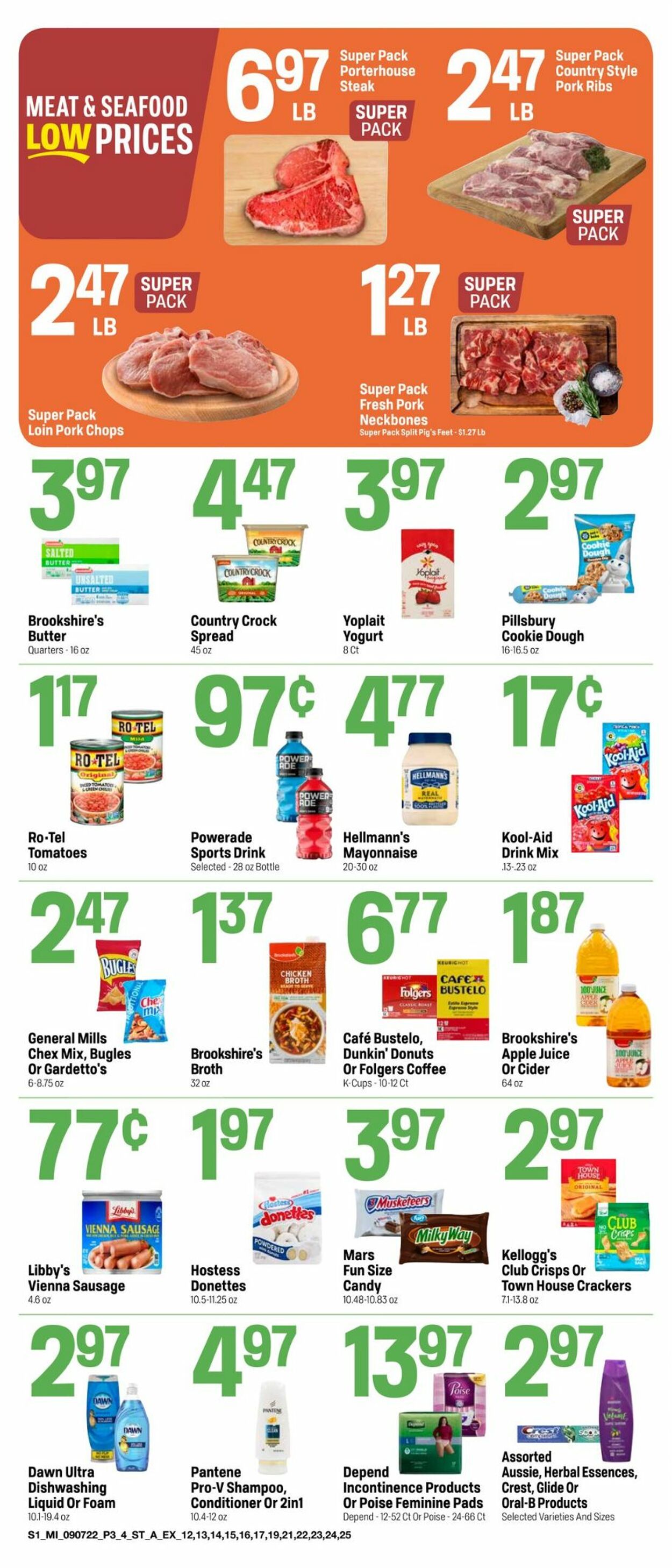 Catalogue Super 1 Foods from 09/07/2022
