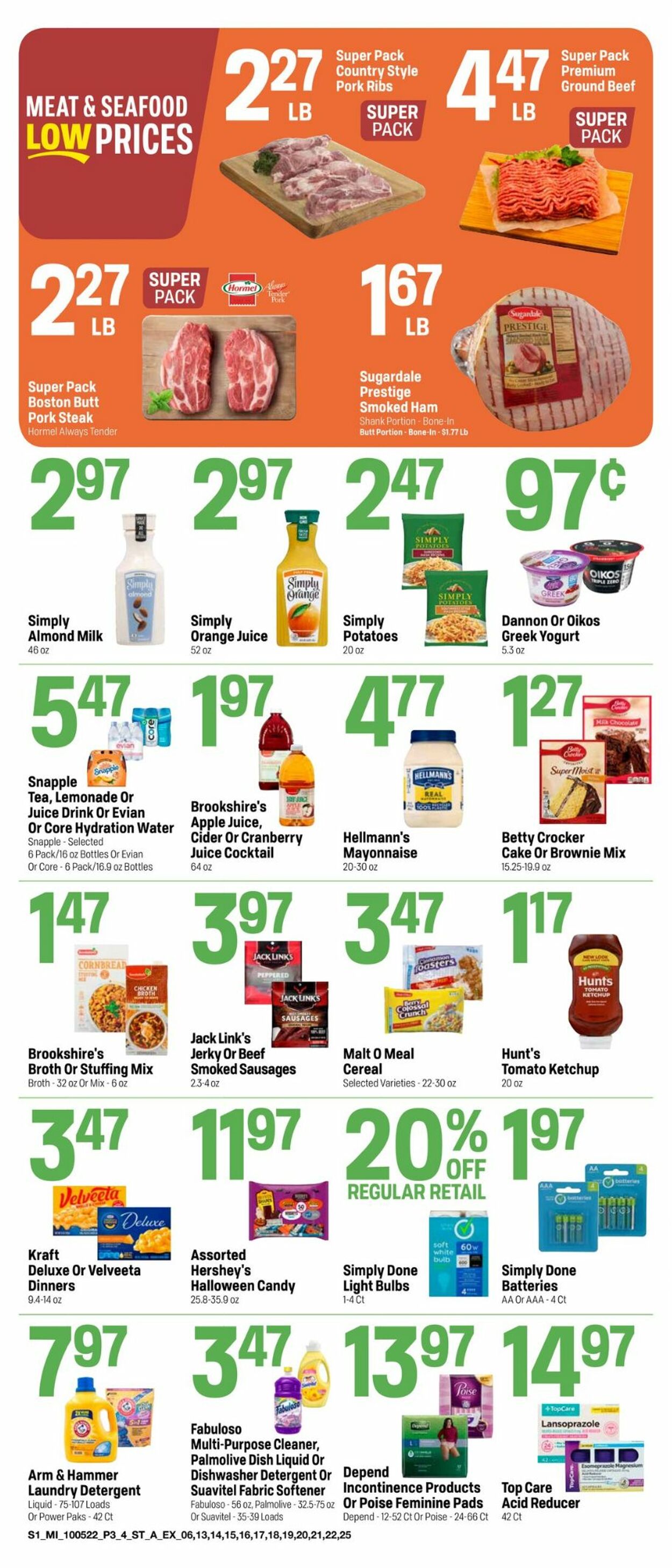 Catalogue Super 1 Foods from 10/05/2022