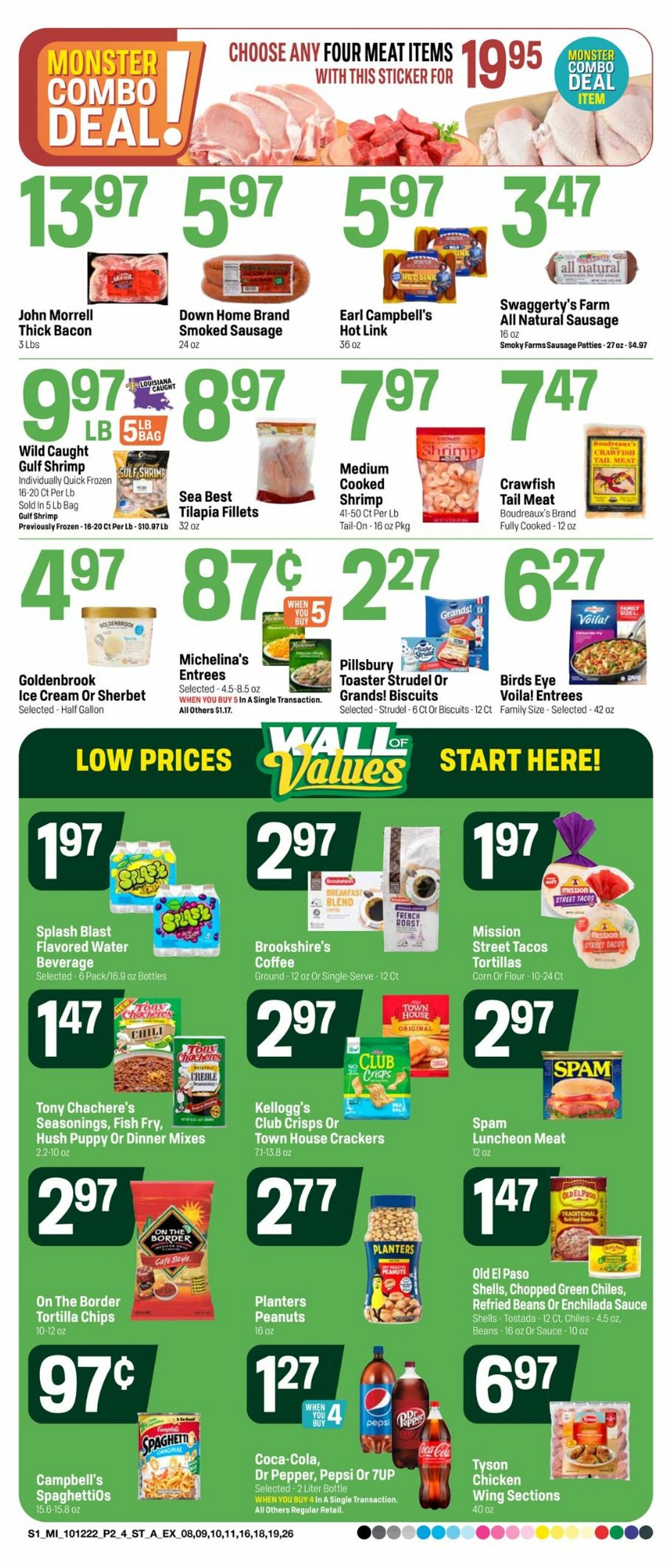 Catalogue Super 1 Foods from 10/12/2022