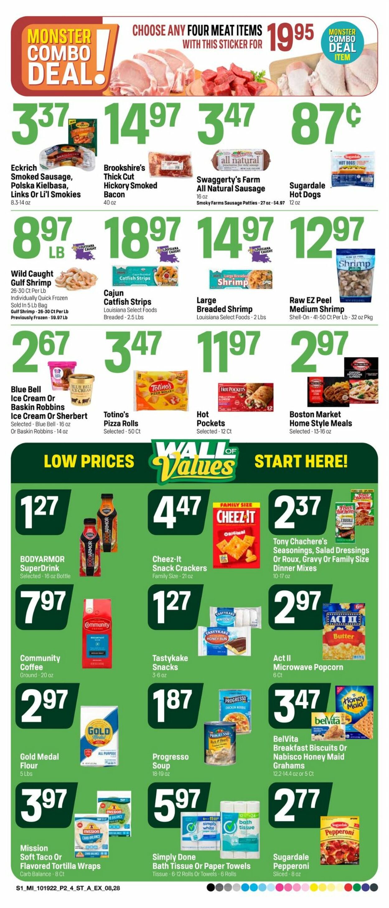 Catalogue Super 1 Foods from 10/19/2022