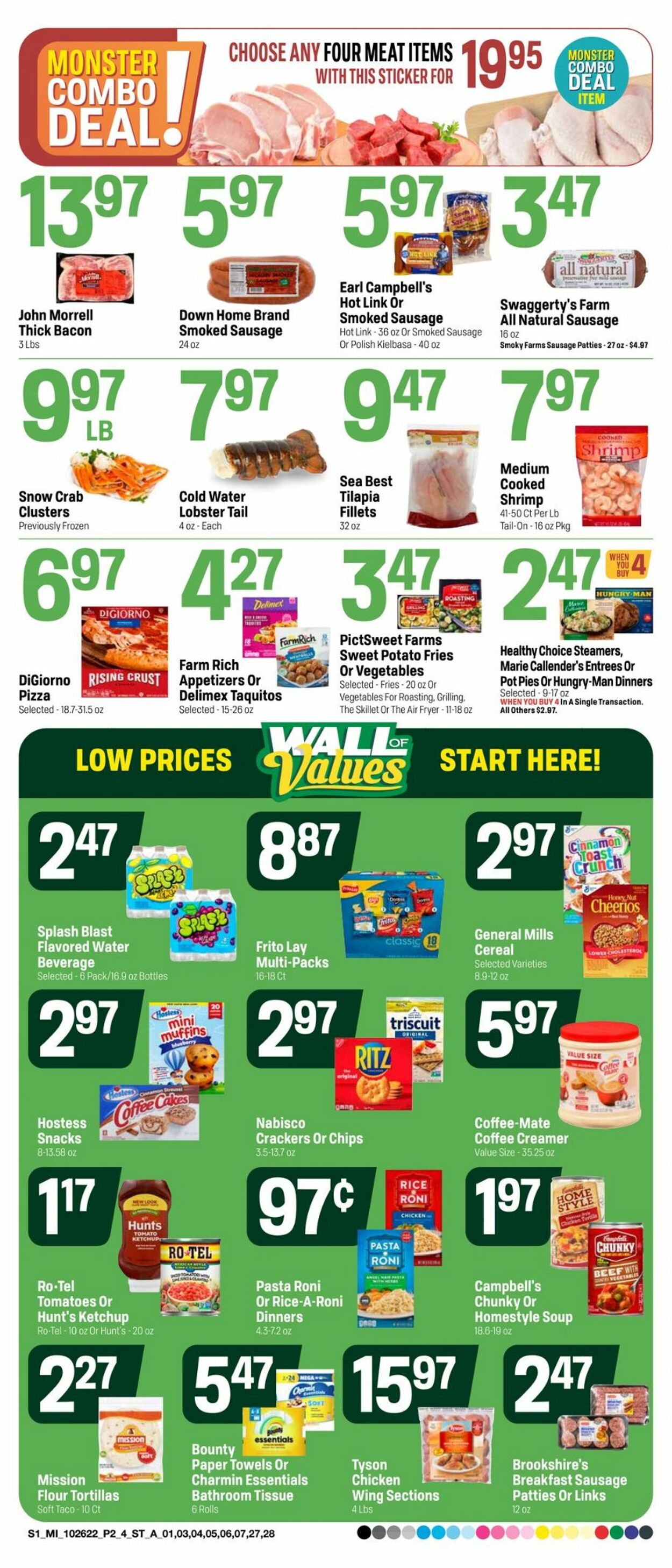Catalogue Super 1 Foods from 10/26/2022