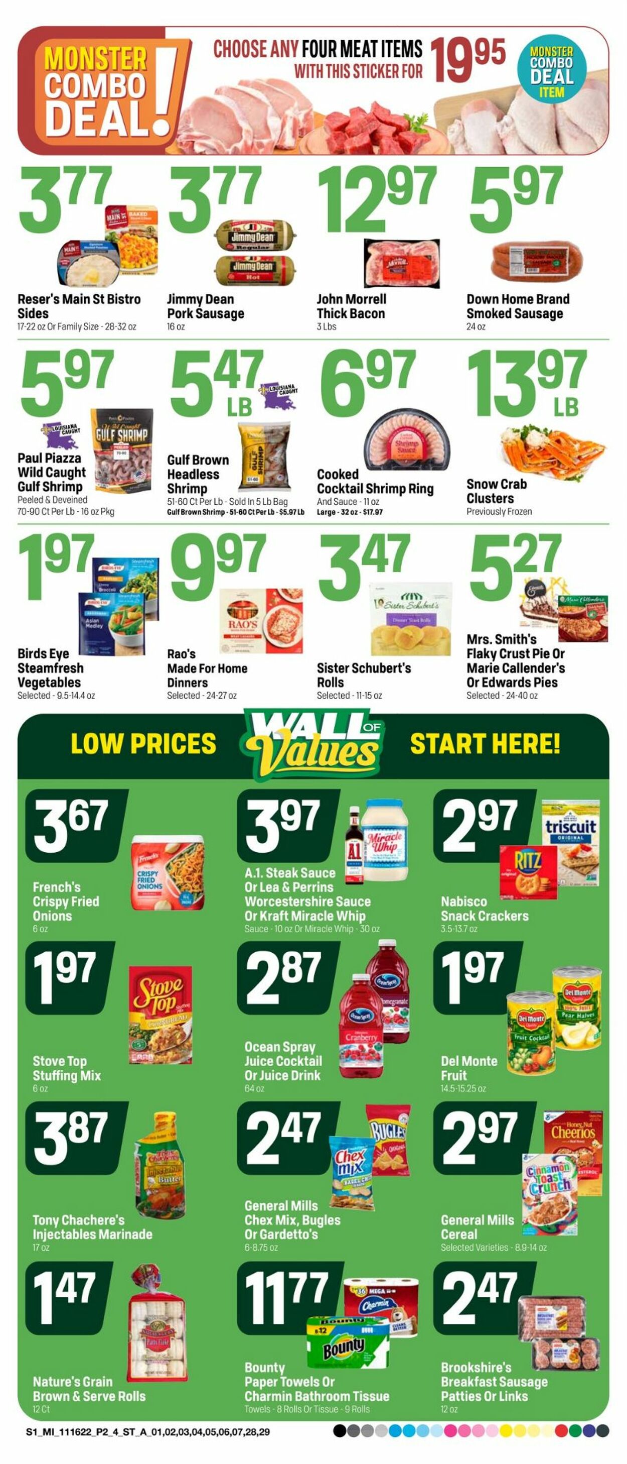 Catalogue Super 1 Foods from 11/16/2022