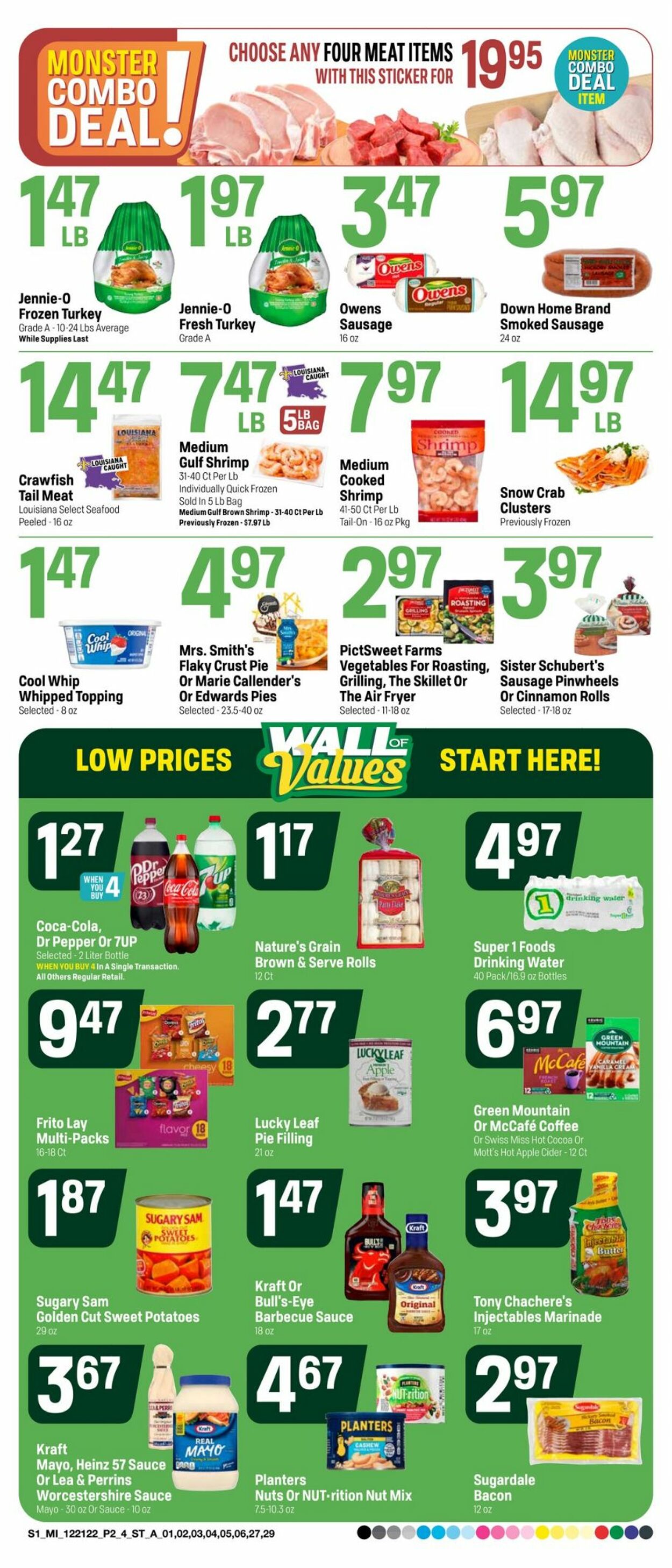 Catalogue Super 1 Foods from 12/21/2022