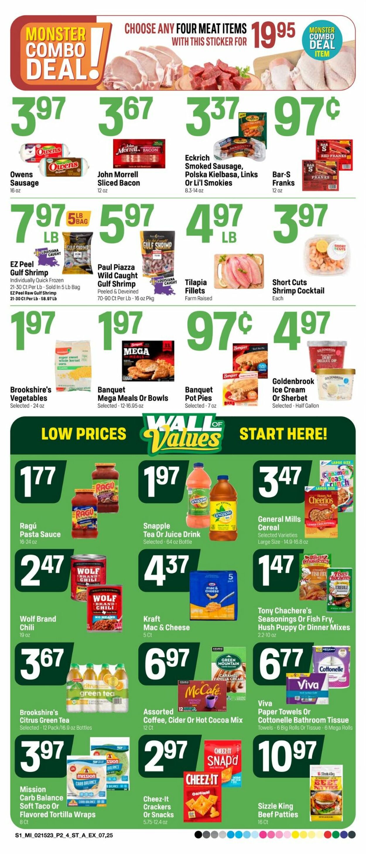 Catalogue Super 1 Foods from 02/15/2023