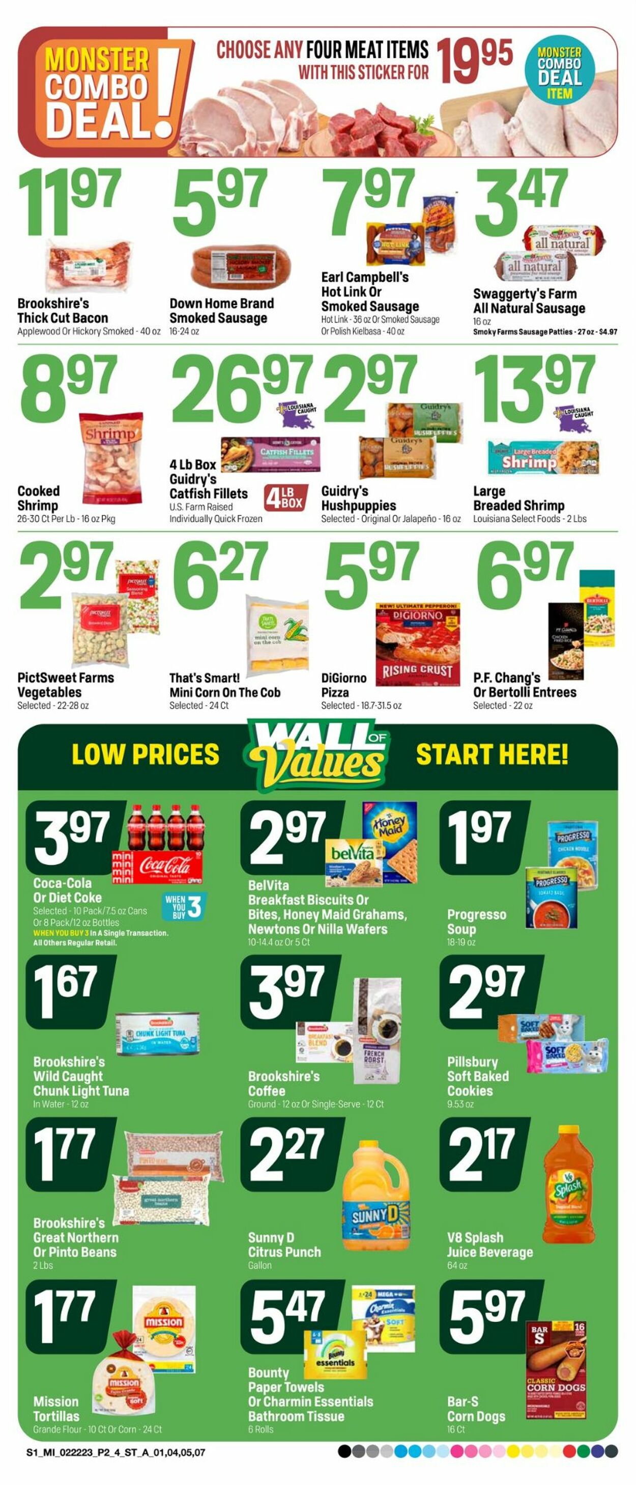 Catalogue Super 1 Foods from 02/22/2023