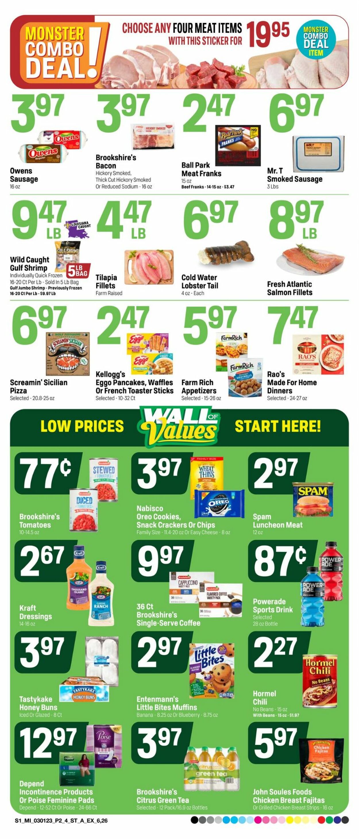 Catalogue Super 1 Foods from 03/01/2023