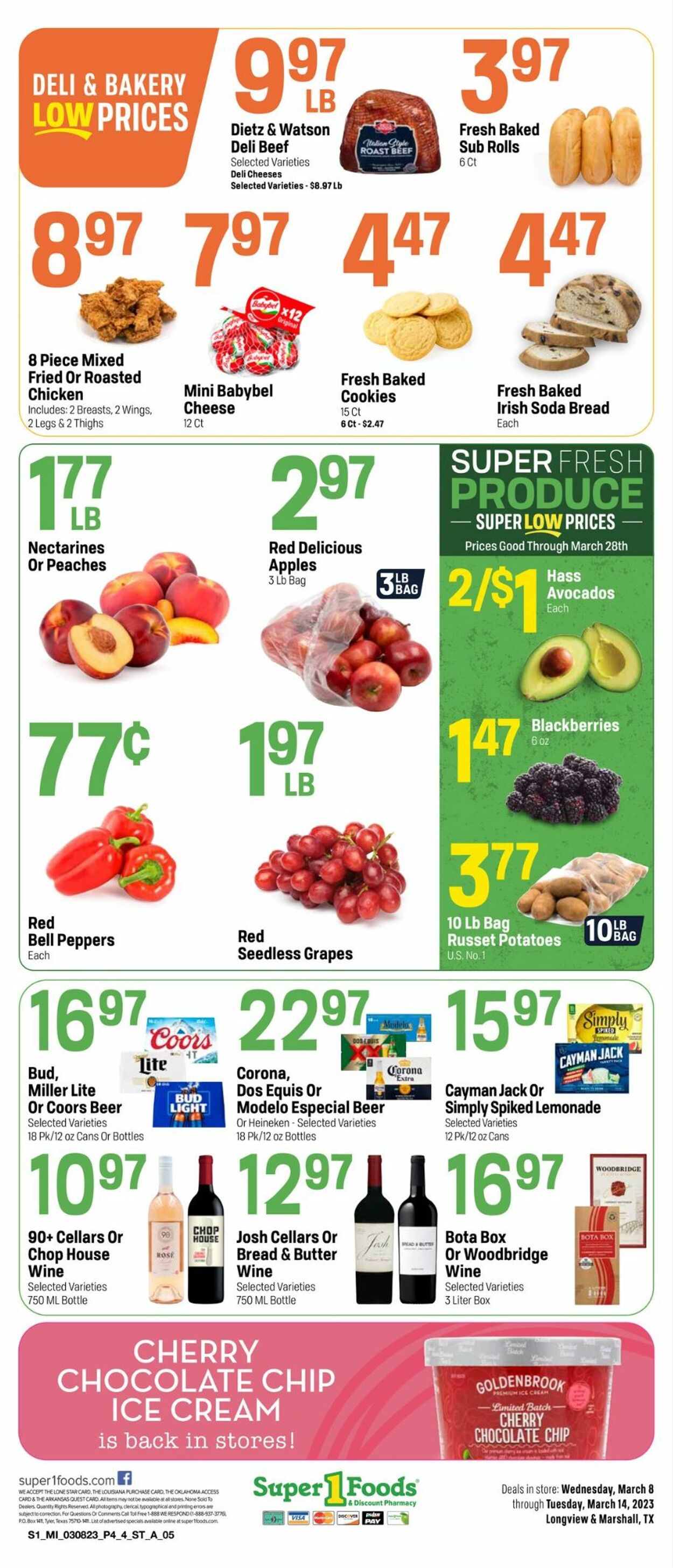 Catalogue Super 1 Foods from 03/08/2023