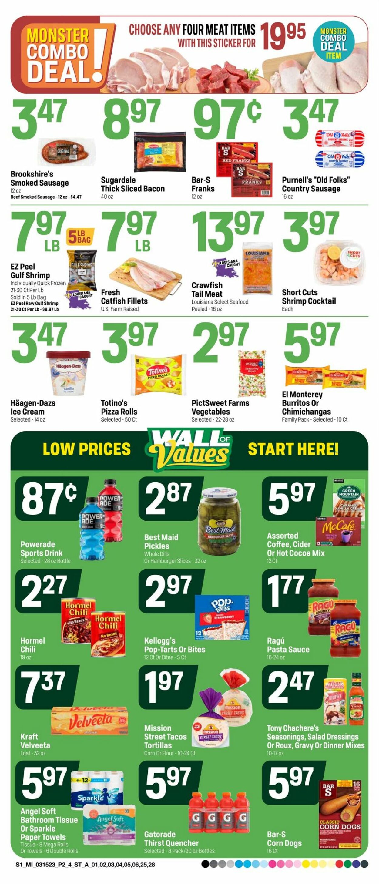 Catalogue Super 1 Foods from 03/15/2023