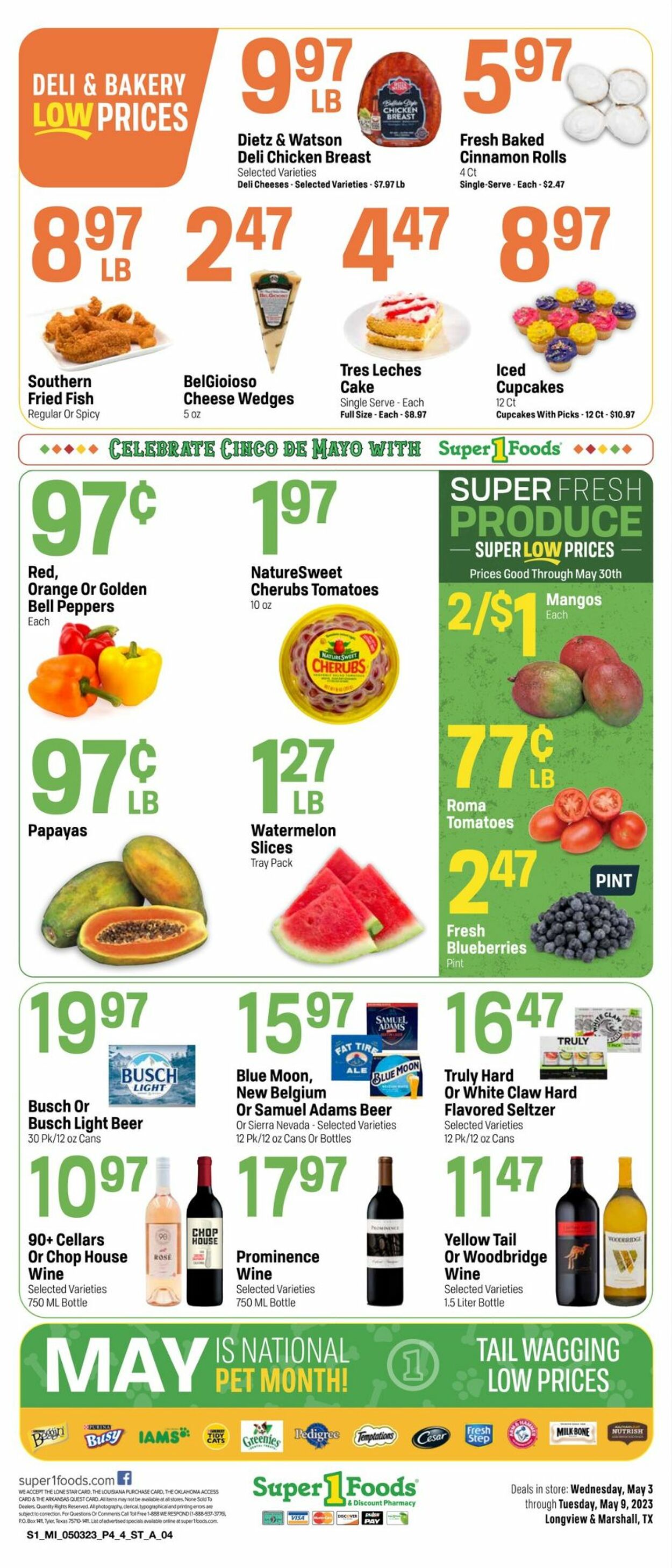 Catalogue Super 1 Foods from 05/03/2023