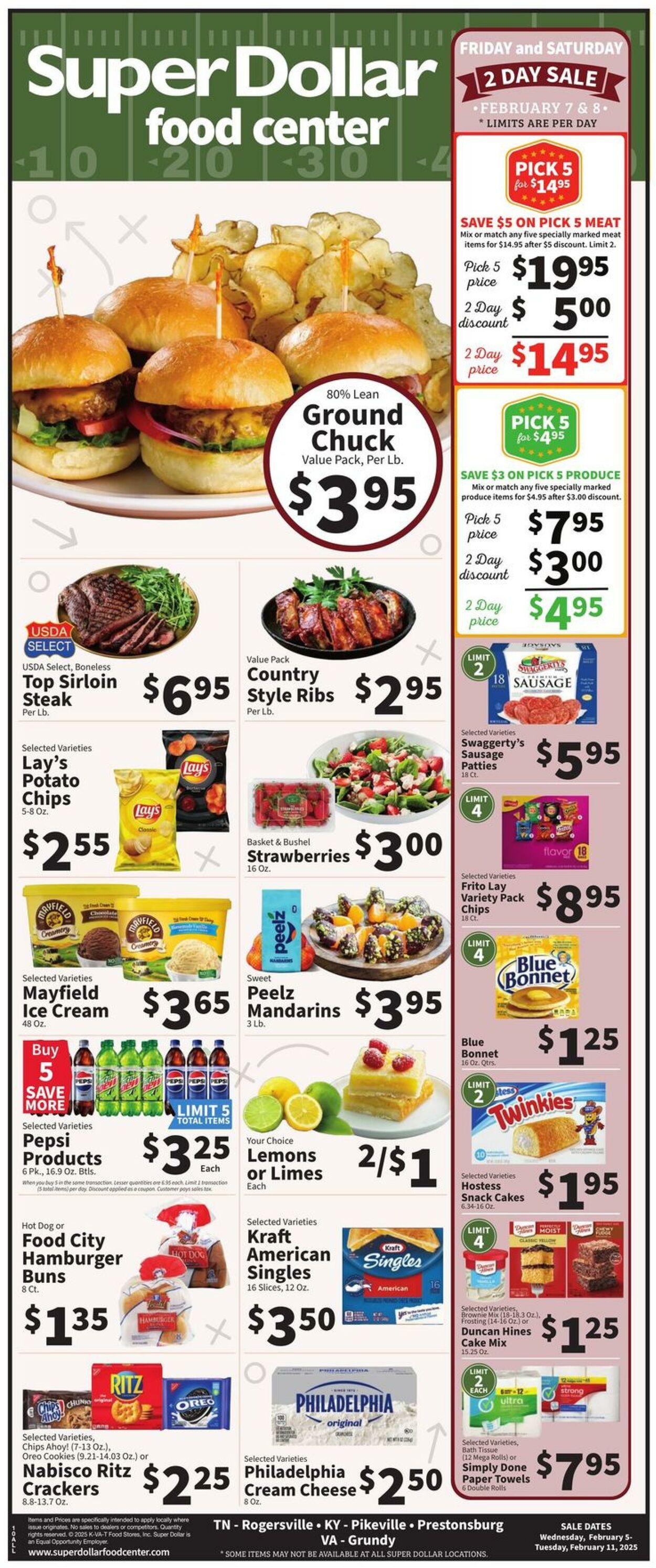 Catalogue Super Dollar Food Center from 02/05/2025