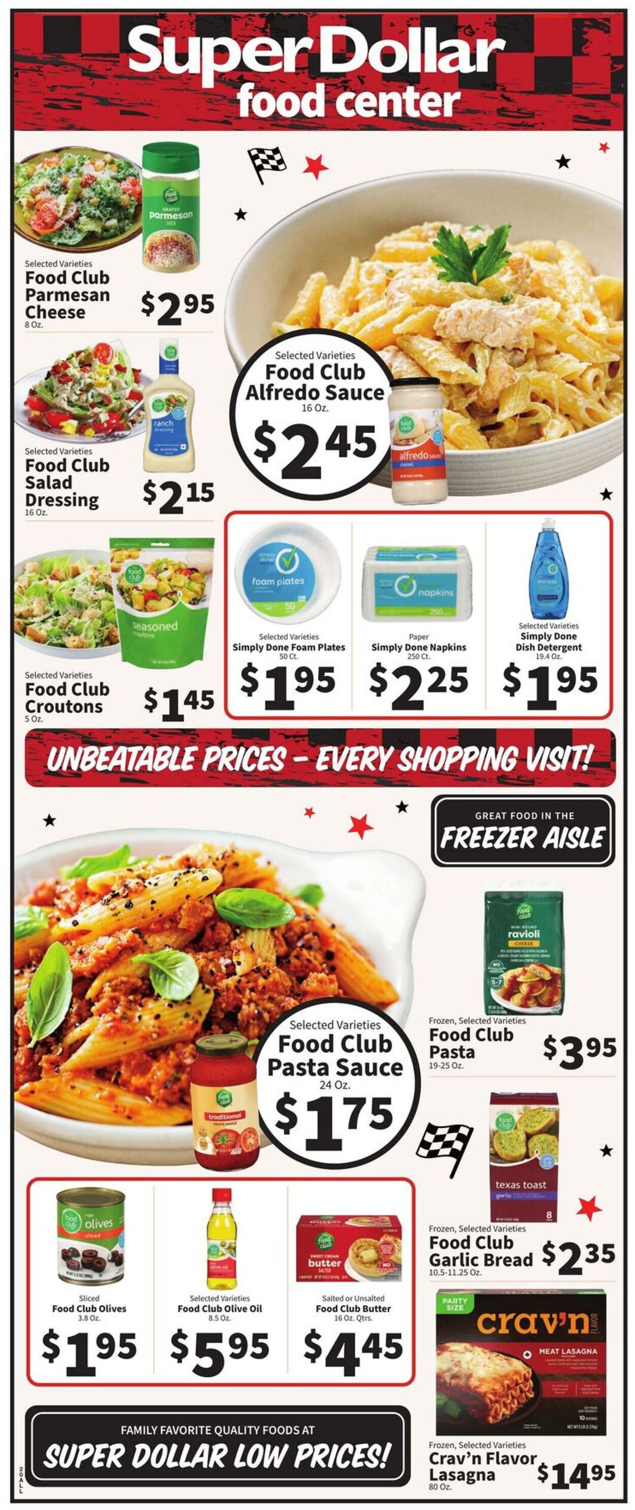Catalogue Super Dollar Food Center from 09/10/2025