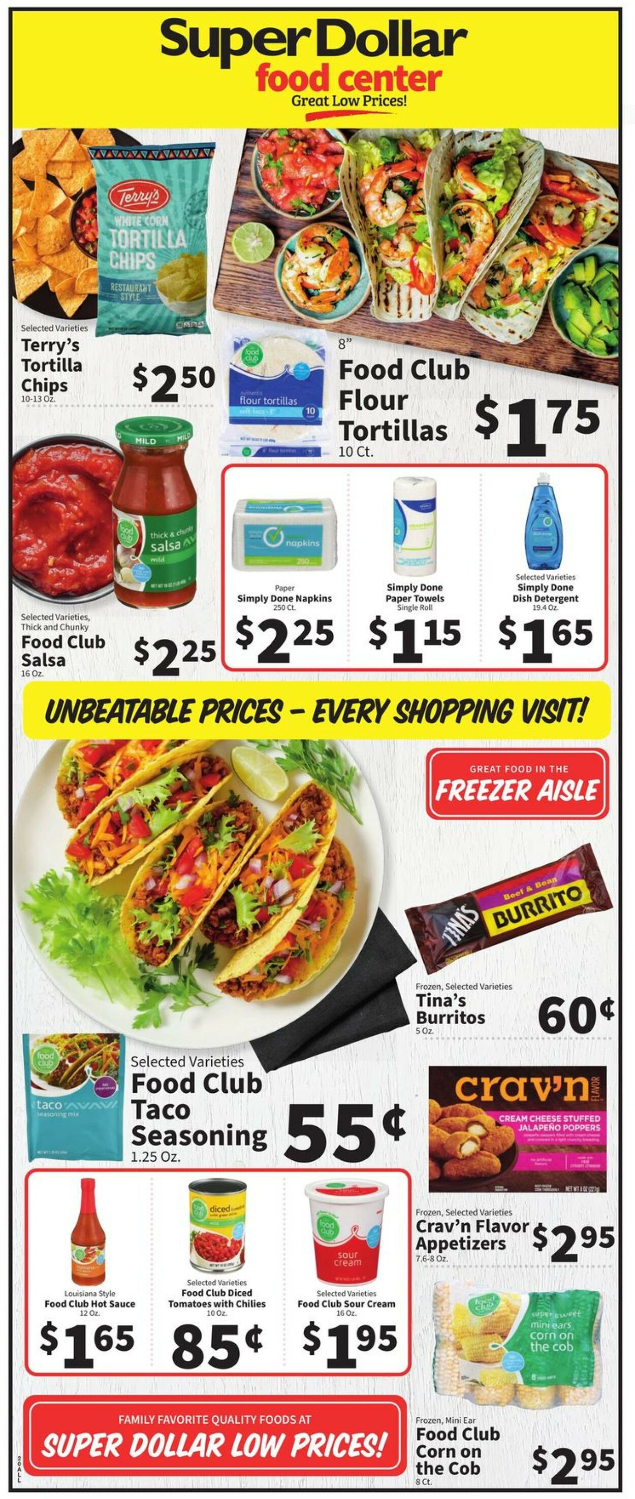 Catalogue Super Dollar Food Center from 10/05/2022