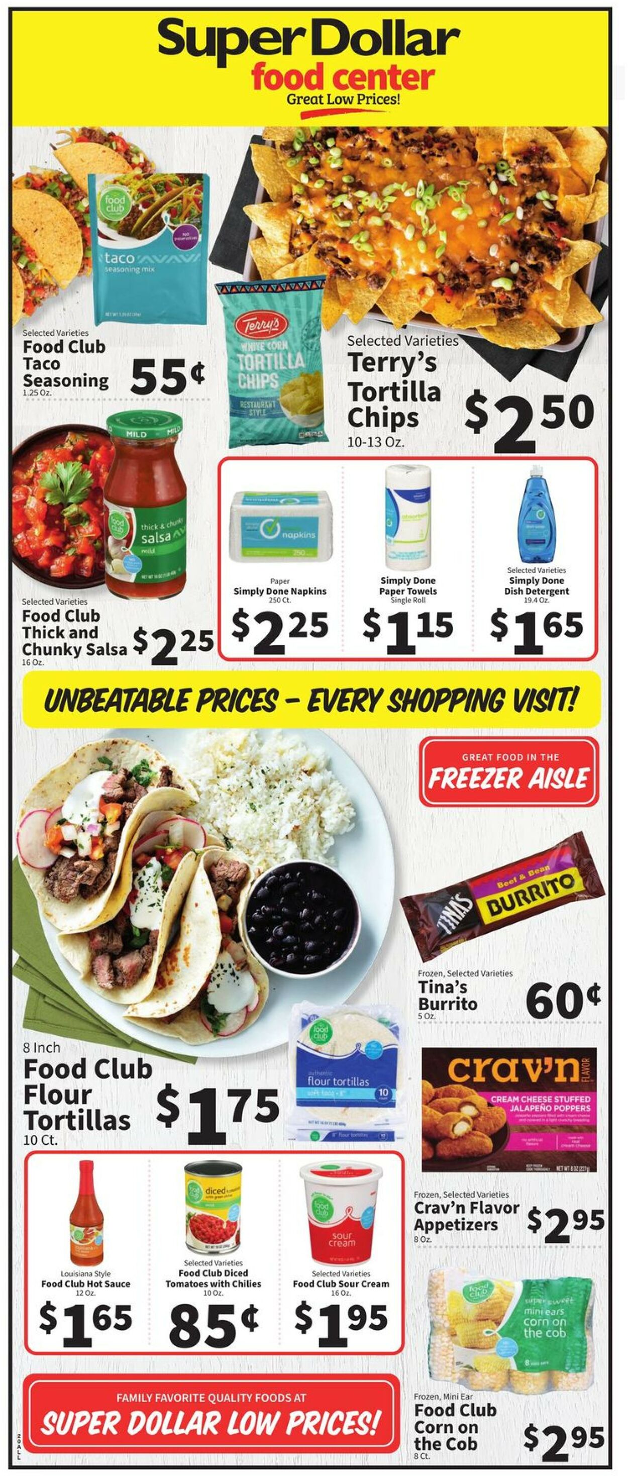 Catalogue Super Dollar Food Center from 11/30/2022