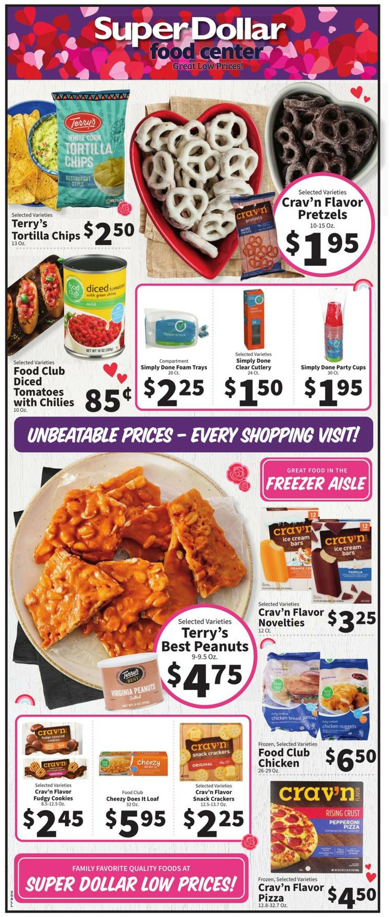 Catalogue Super Dollar Food Center from 02/08/2023