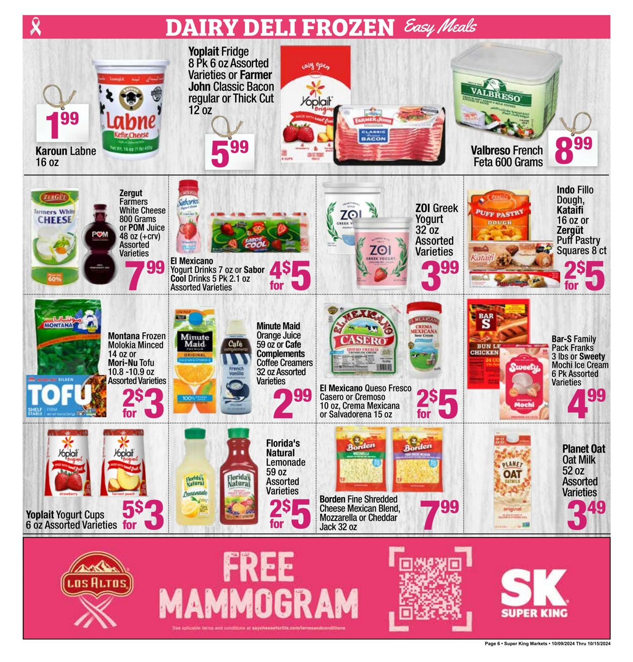 Catalogue Super King Market from 10/09/2024