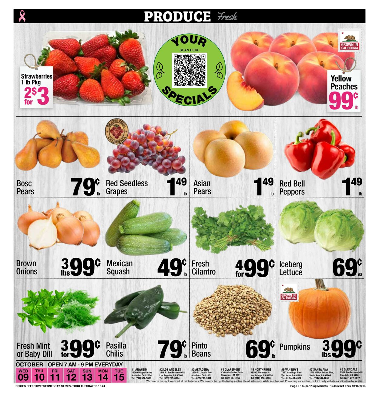 Catalogue Super King Market from 10/09/2024