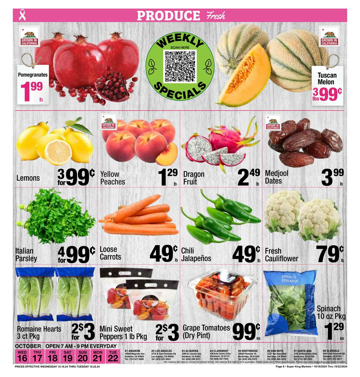 Catalogue Super King Market from 10/16/2024