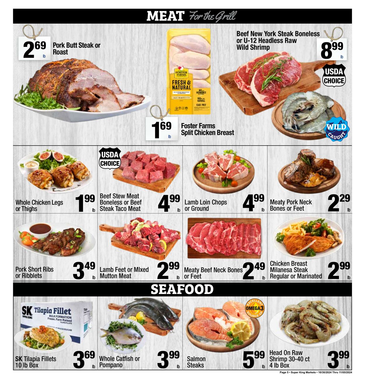 Catalogue Super King Market from 10/30/2024