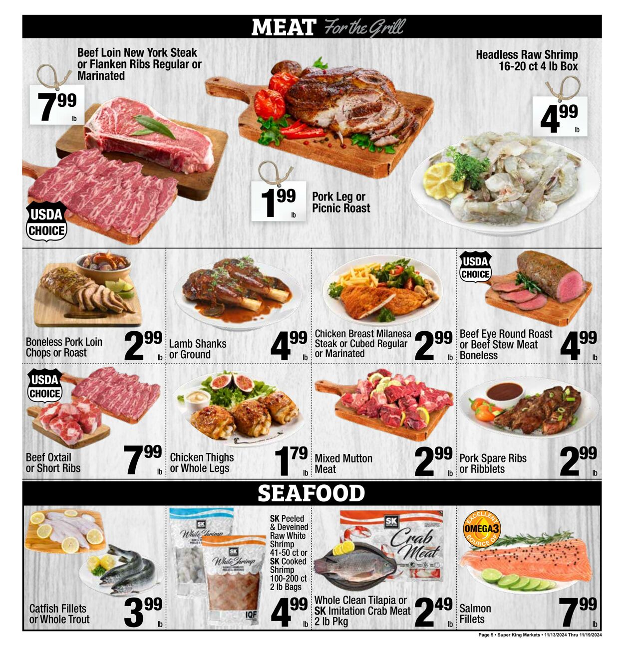 Catalogue Super King Market from 11/13/2024