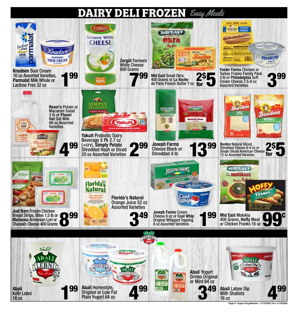 Catalogue Super King Market from 11/13/2024