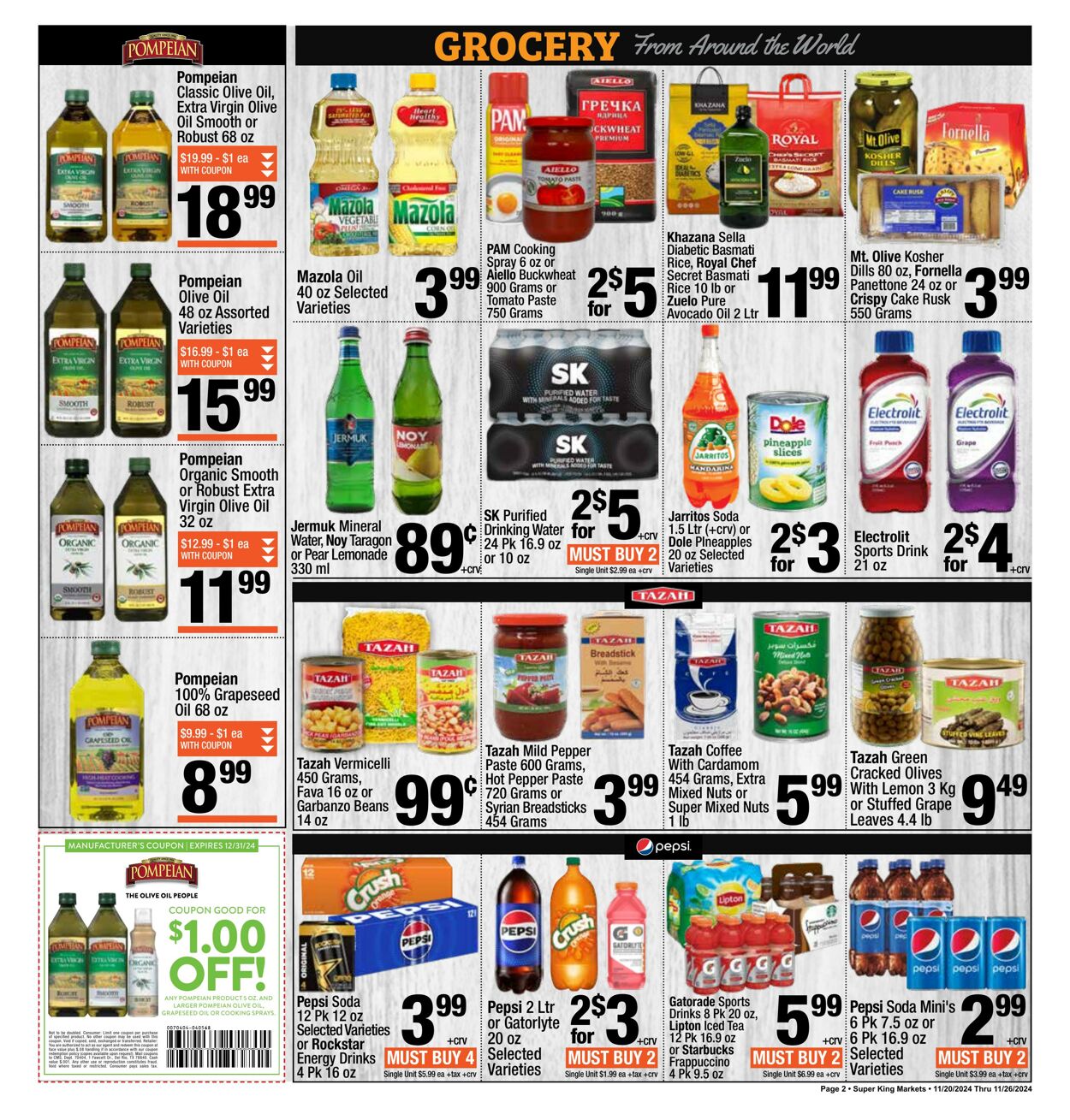 Catalogue Super King Market from 11/20/2024