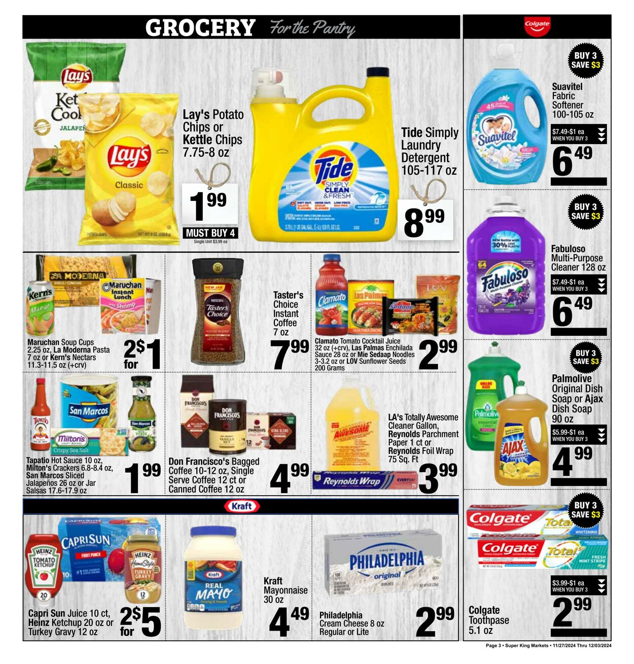 Catalogue Super King Market from 11/29/2024