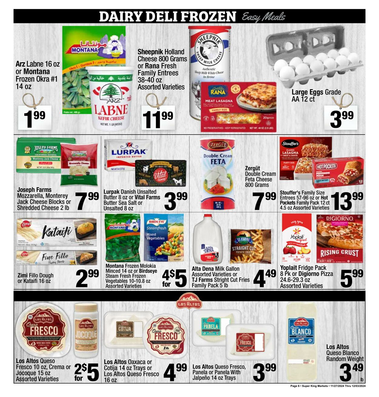 Catalogue Super King Market from 11/29/2024