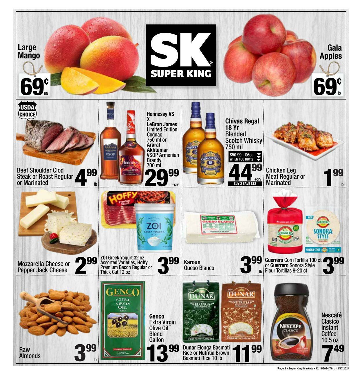 Catalogue Super King Market from 12/11/2024