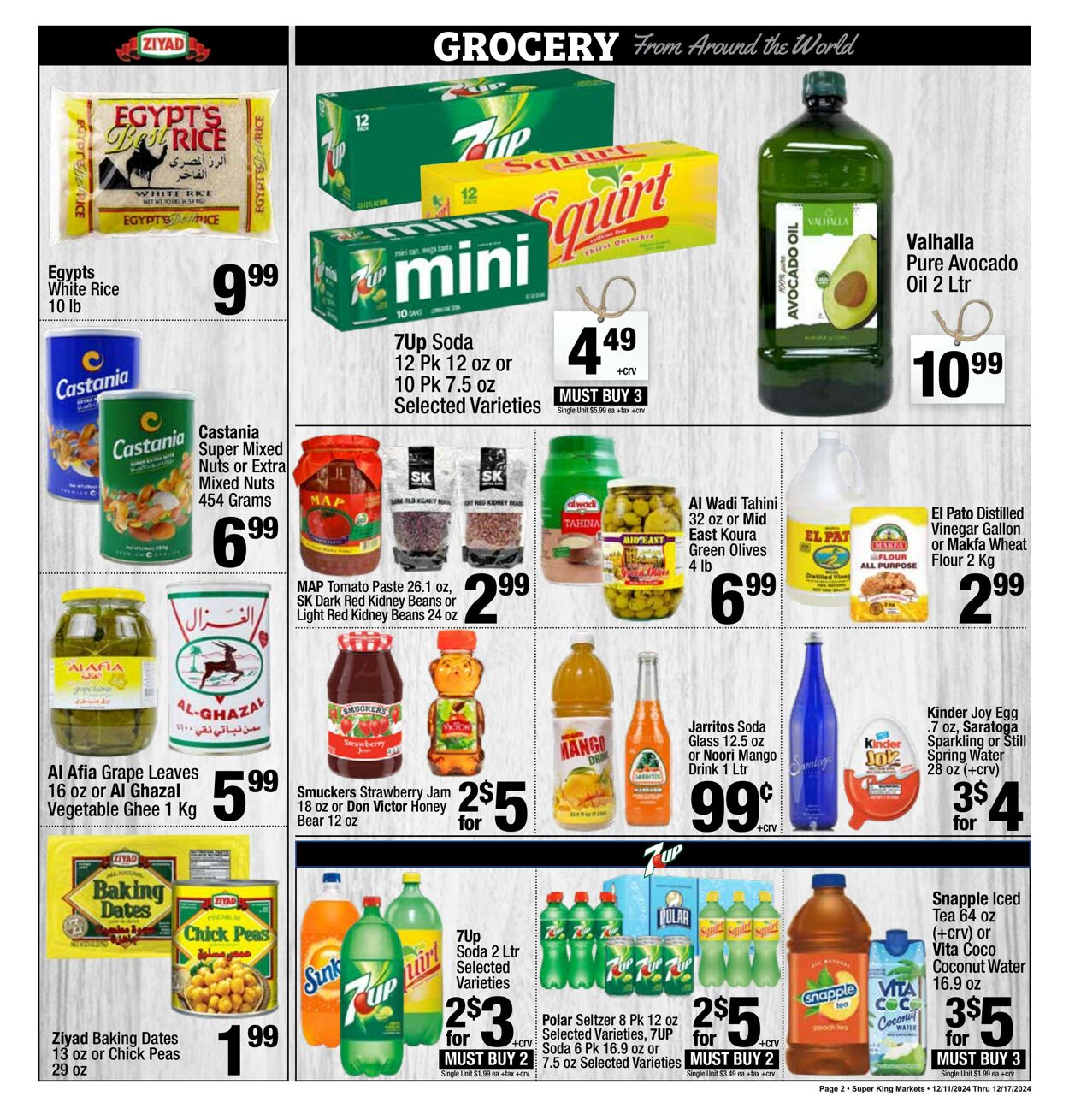 Catalogue Super King Market from 12/11/2024