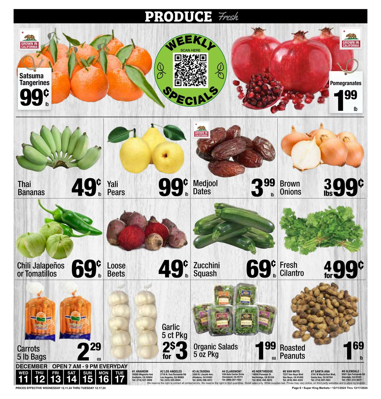 Catalogue Super King Market from 12/11/2024