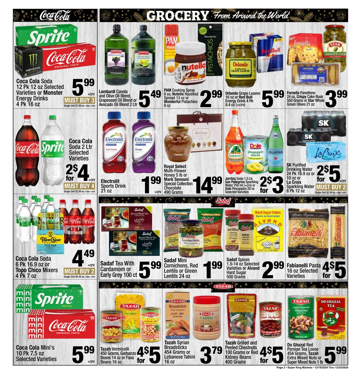 Catalogue Super King Market from 12/18/2024